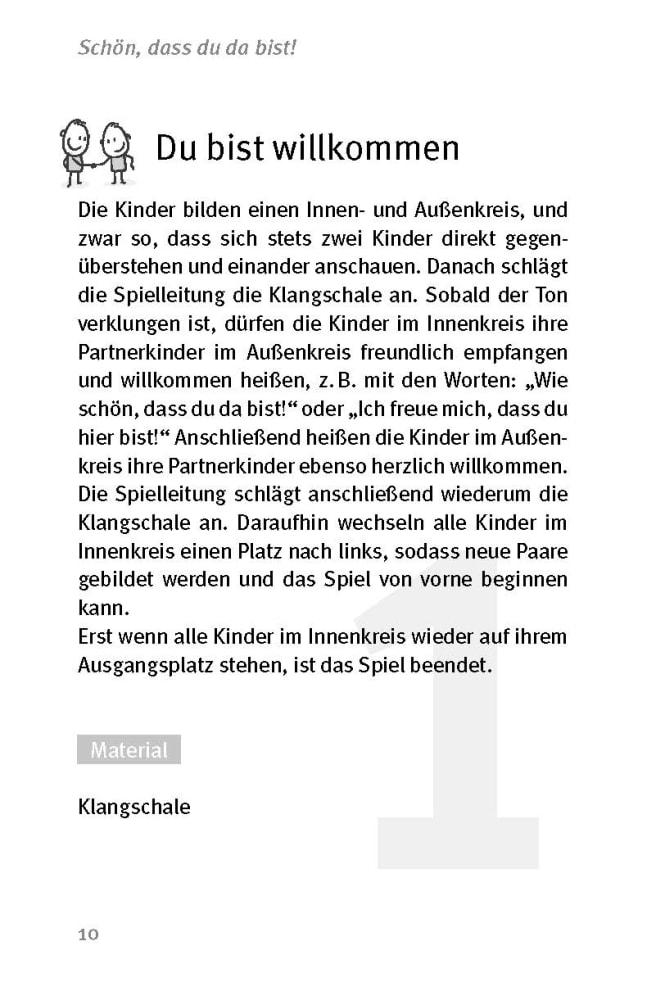 Beispielinhalt (Bild) Die 50 besten Spiele für Disziplin und Höflichkeit in Kita und Grundschule