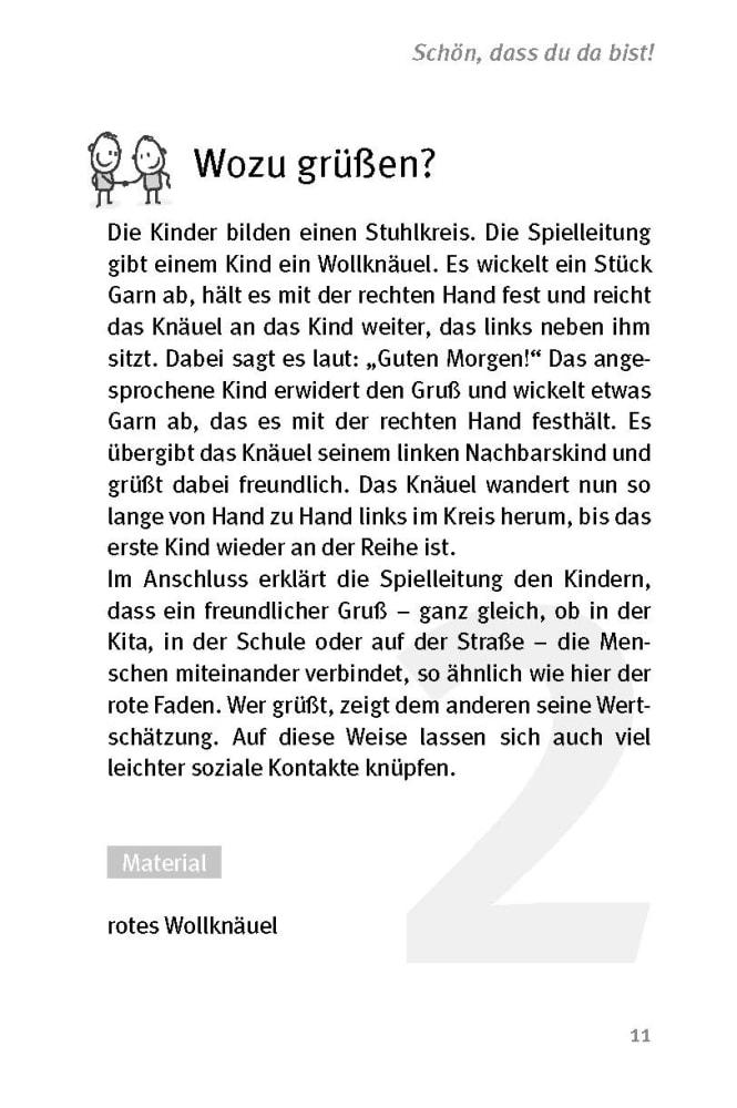 Beispielinhalt (Bild) Die 50 besten Spiele für Disziplin und Höflichkeit in Kita und Grundschule