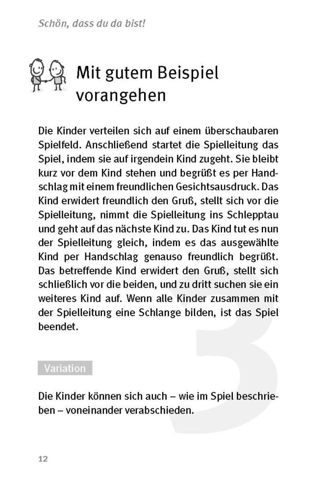 Beispielinhalt (Bild) Die 50 besten Spiele für Disziplin und Höflichkeit in Kita und Grundschule