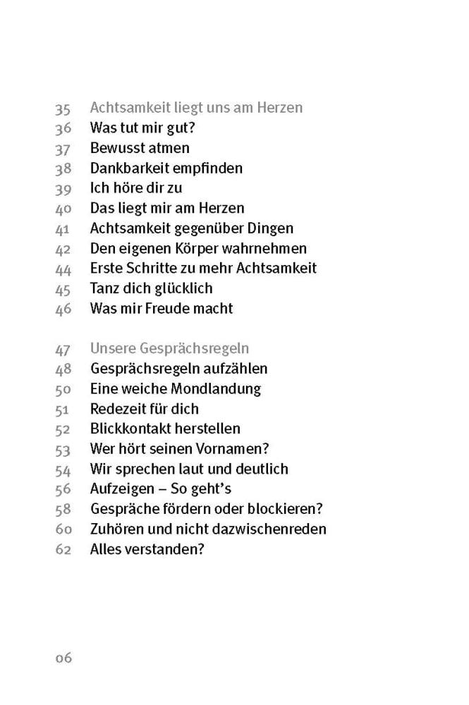 Beispielinhalt (Bild) Die 50 besten Spiele für Disziplin und Höflichkeit in Kita und Grundschule