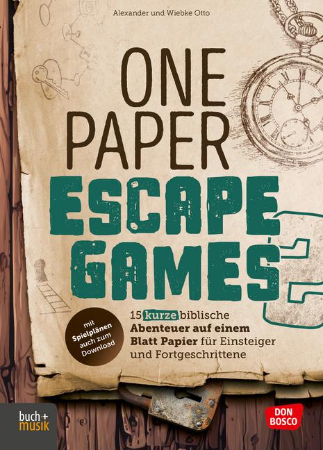 Vorderes Coverbild One Paper Escape Games 2