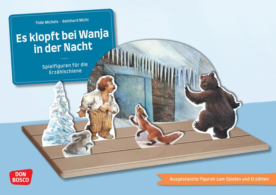 Vorderes Coverbild Es klopft bei Wanja in der Nacht. Erzählschienen-Figurenset