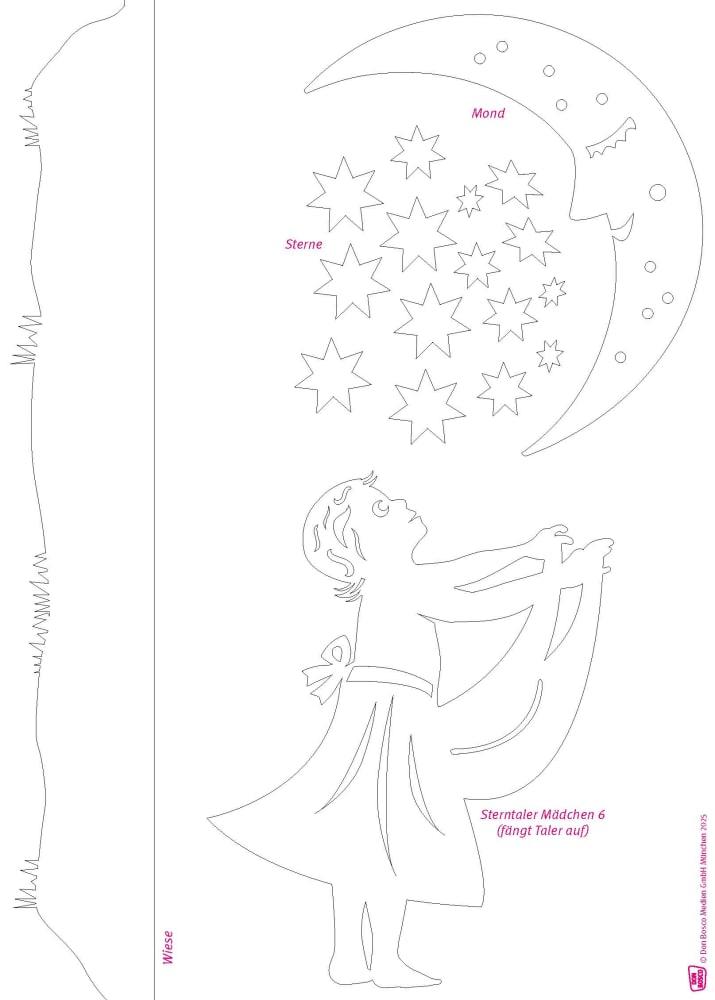 Beispielinhalt (Bild) Sterntaler