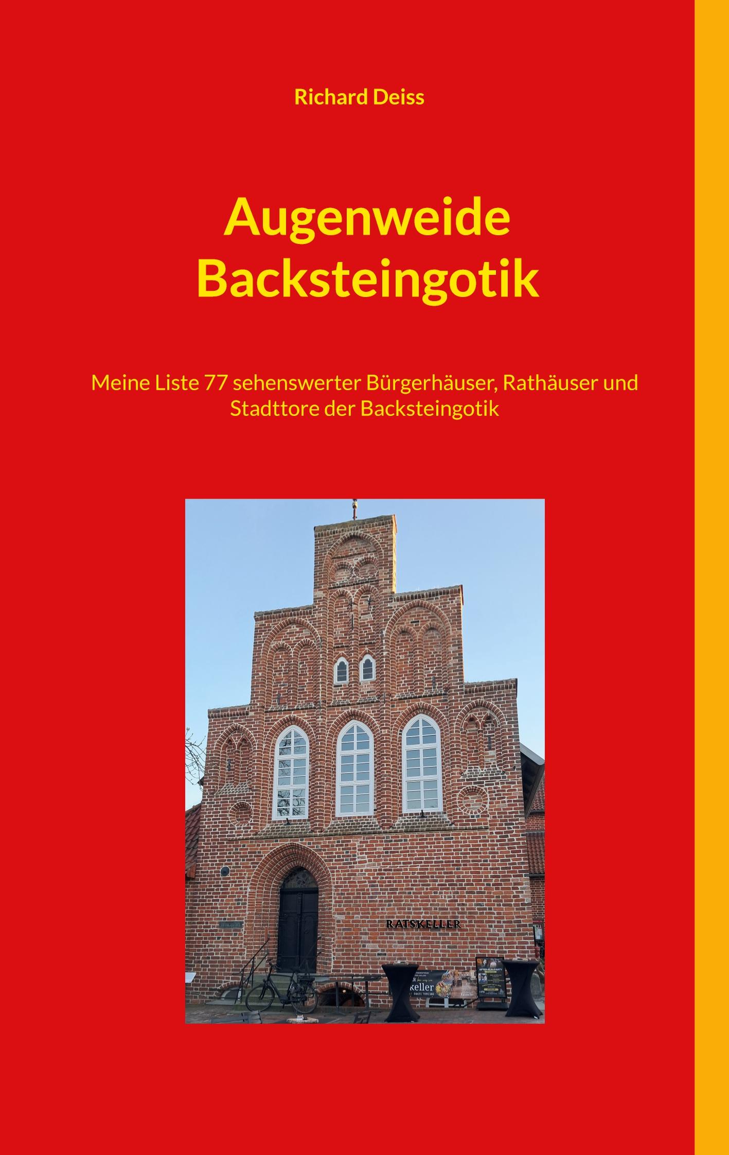 Vorderes Coverbild Augenweide Backsteingotik