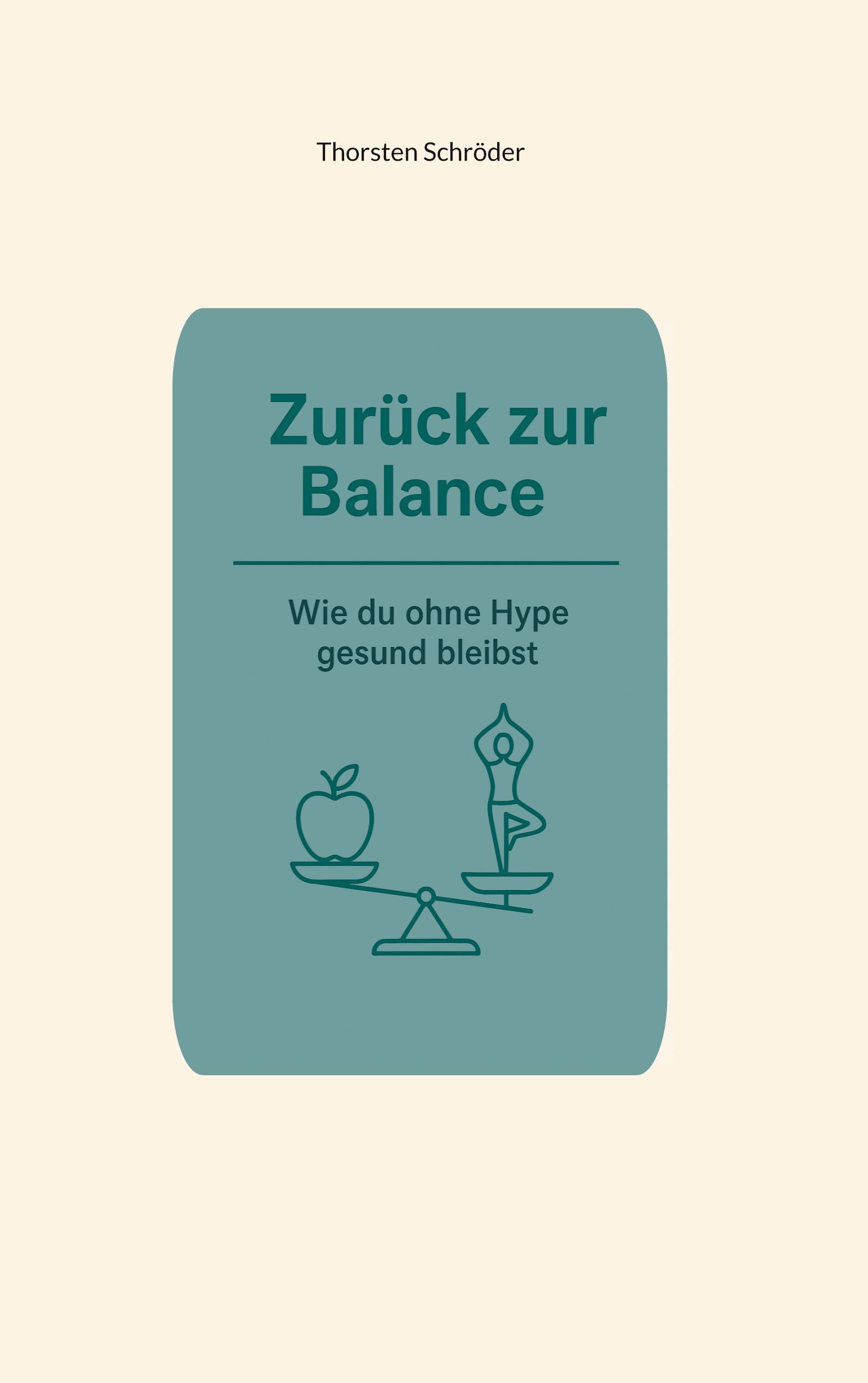 Vorderes Coverbild Zurück zur Balance