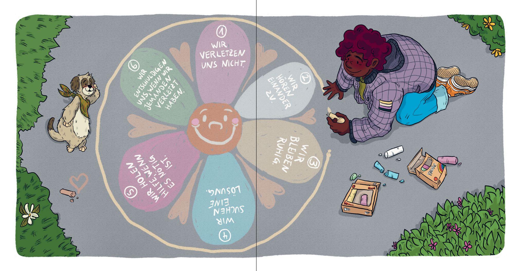 Beispielinhalt (Bild) Felia Fuchs - Im Kindergarten