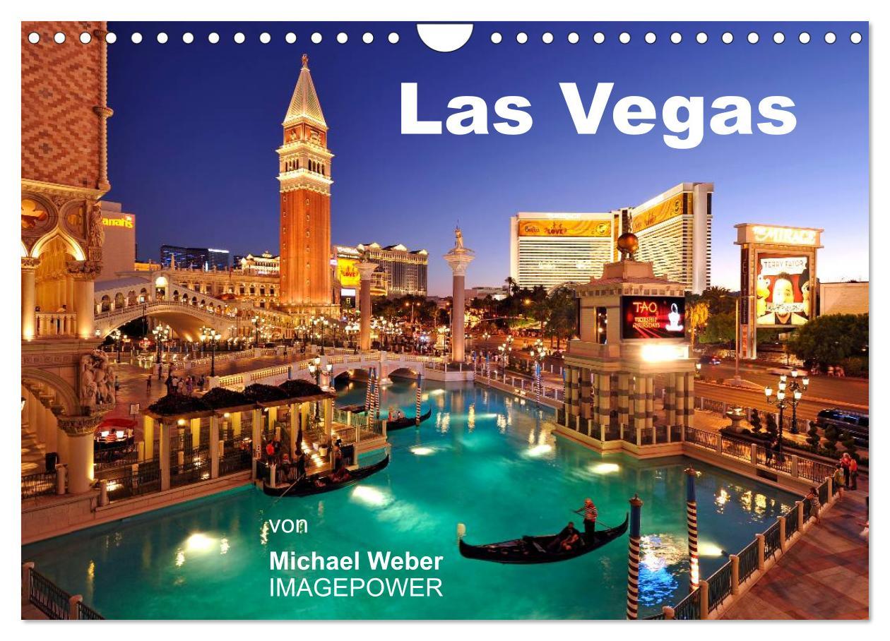 Vorderes Coverbild Las Vegas (Wandkalender 2026 DIN A4 quer), CALVENDO Monatskalender