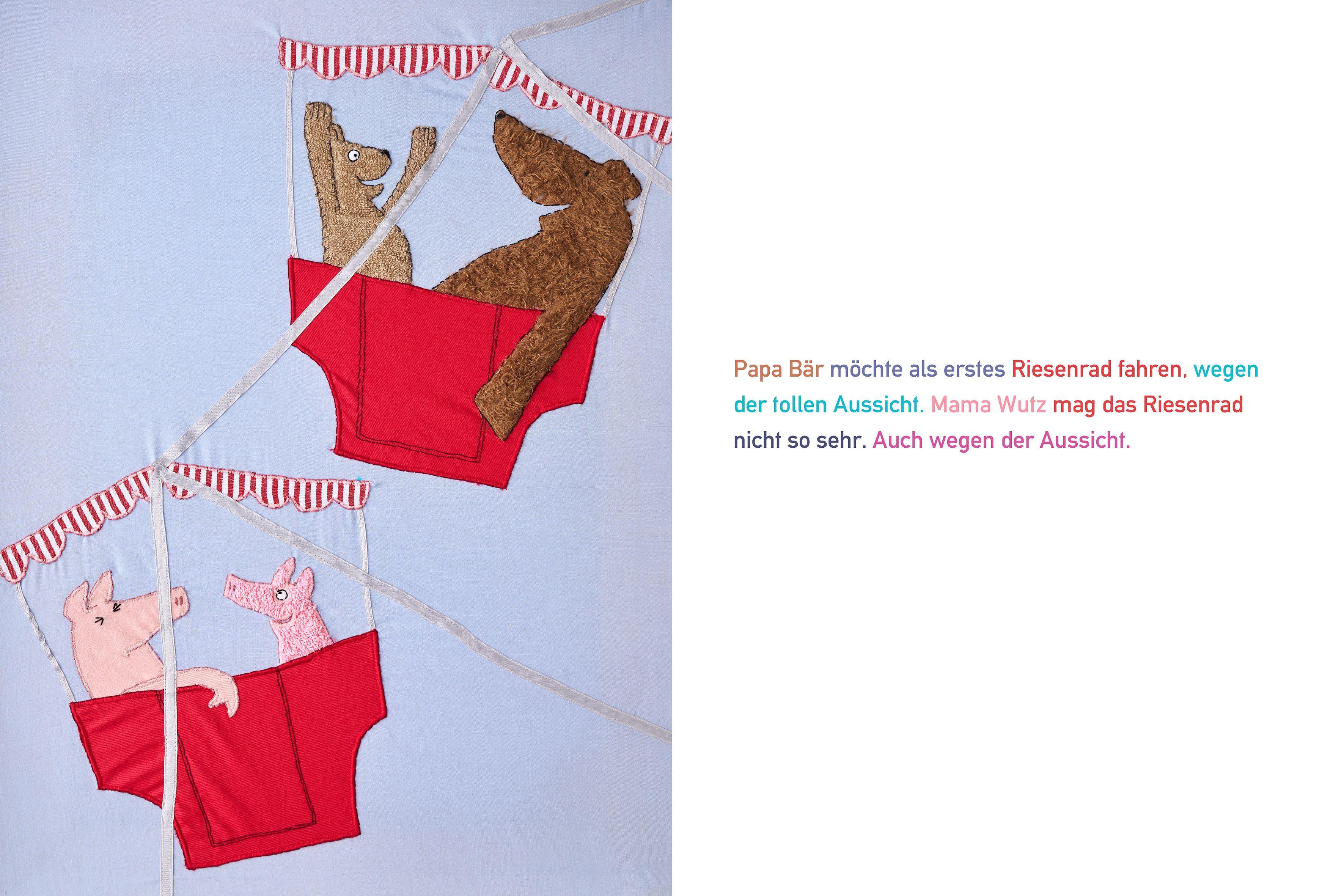 Beispielinhalt (Bild) Butz und Rosi auf dem Jahrmarkt