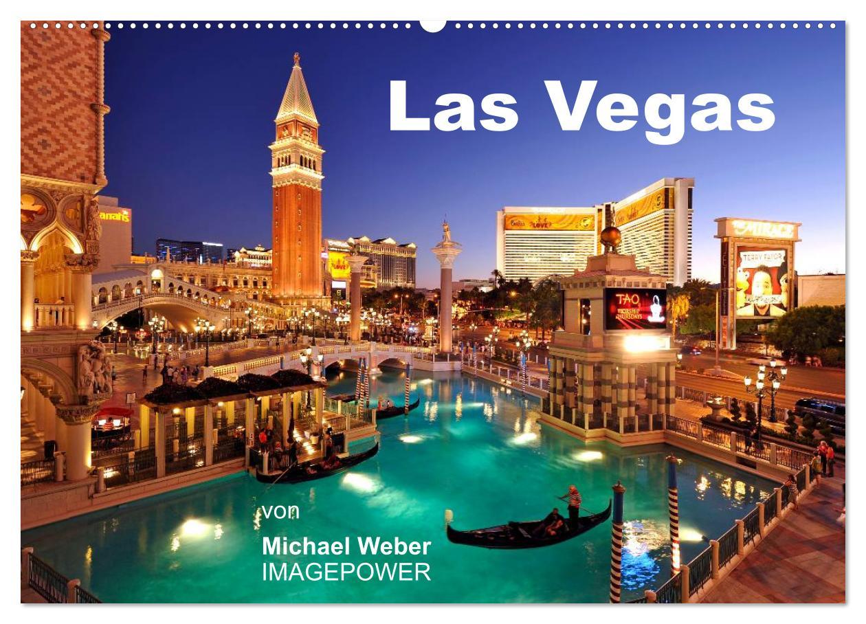 Vorderes Coverbild Las Vegas (Wandkalender 2026 DIN A2 quer), CALVENDO Monatskalender