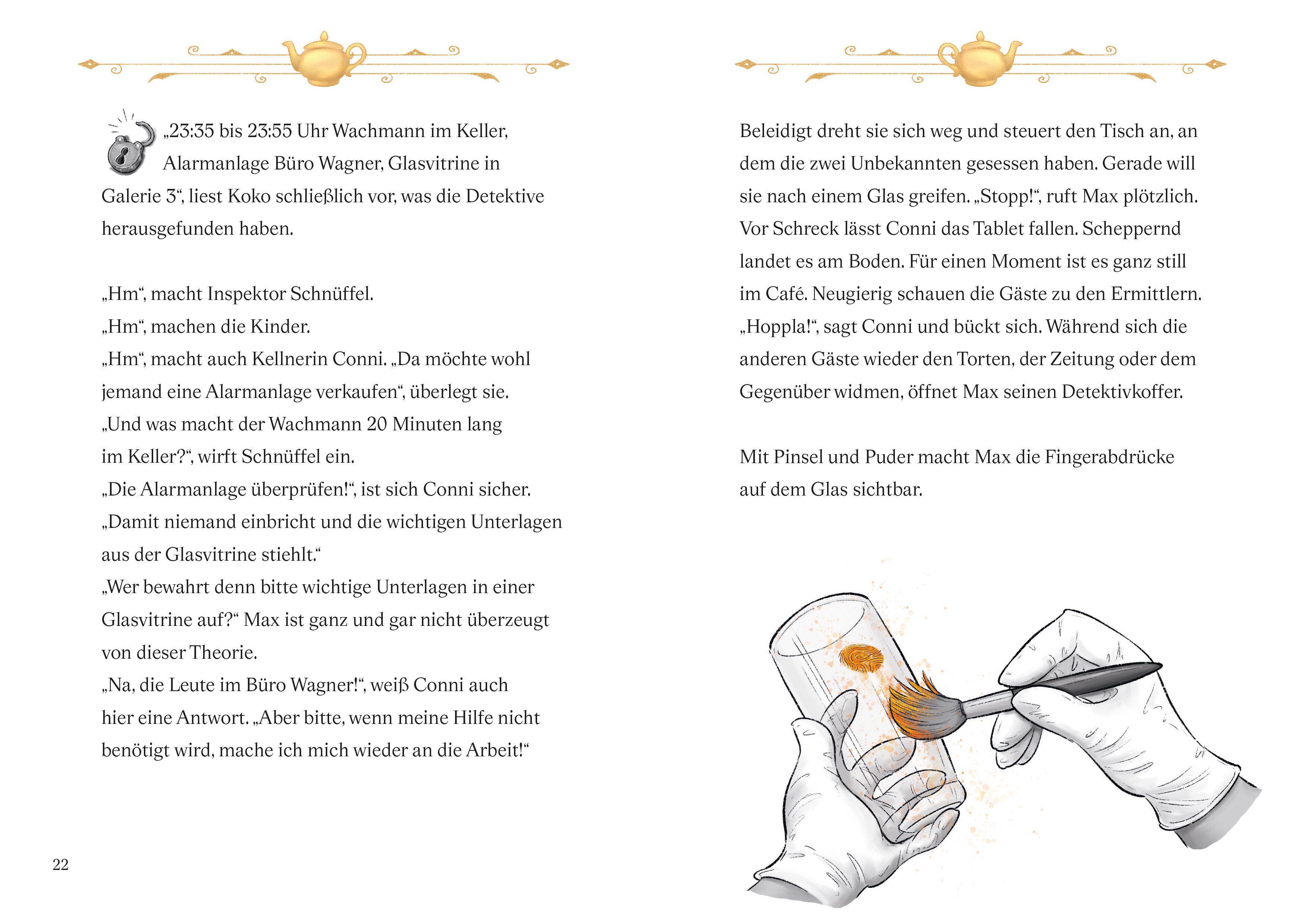 Beispielinhalt (Bild) Inspektor Schnüffel Escape-Krimi