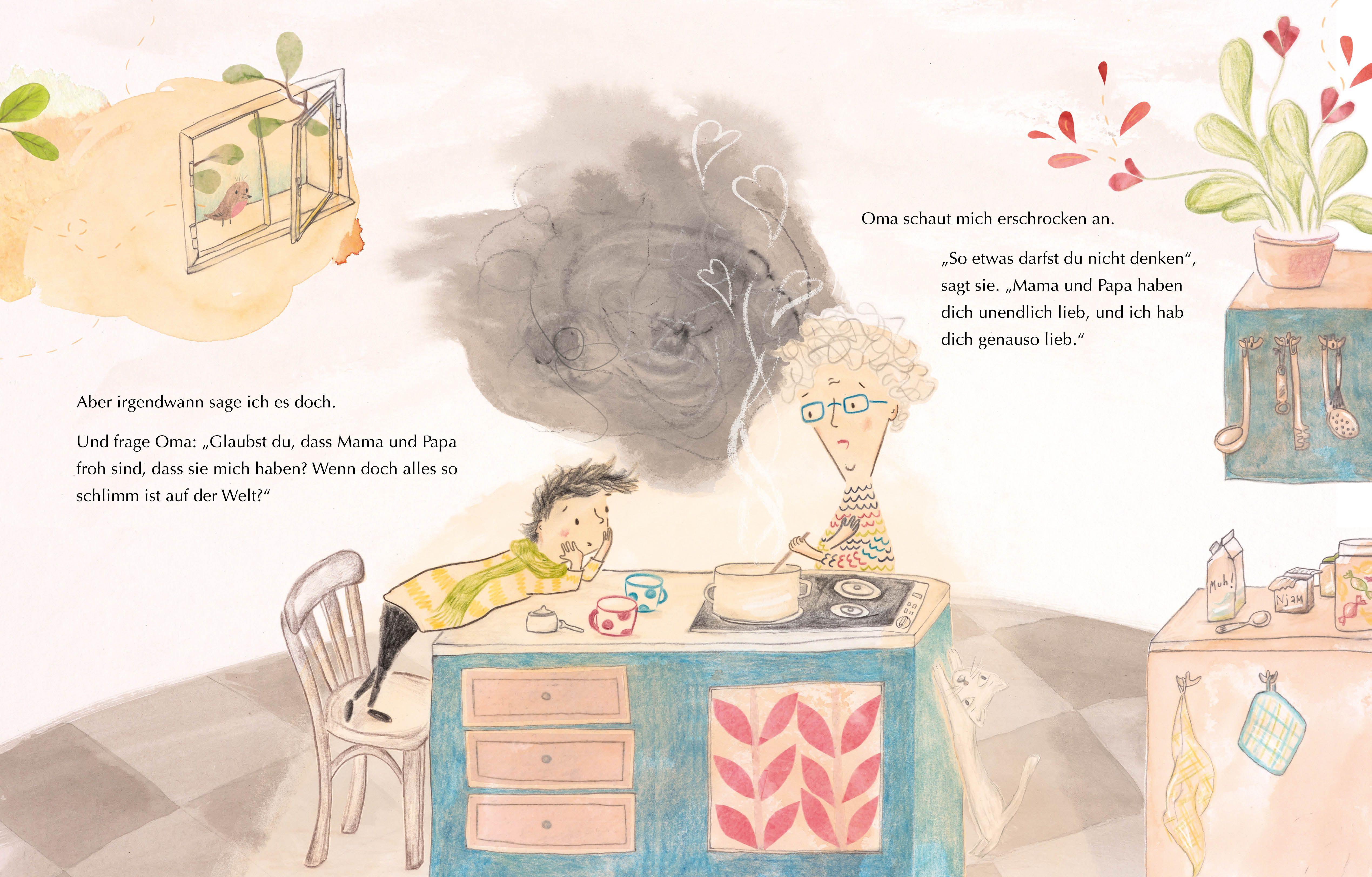 Beispielinhalt (Bild) Warum ist der Kakao so grau?