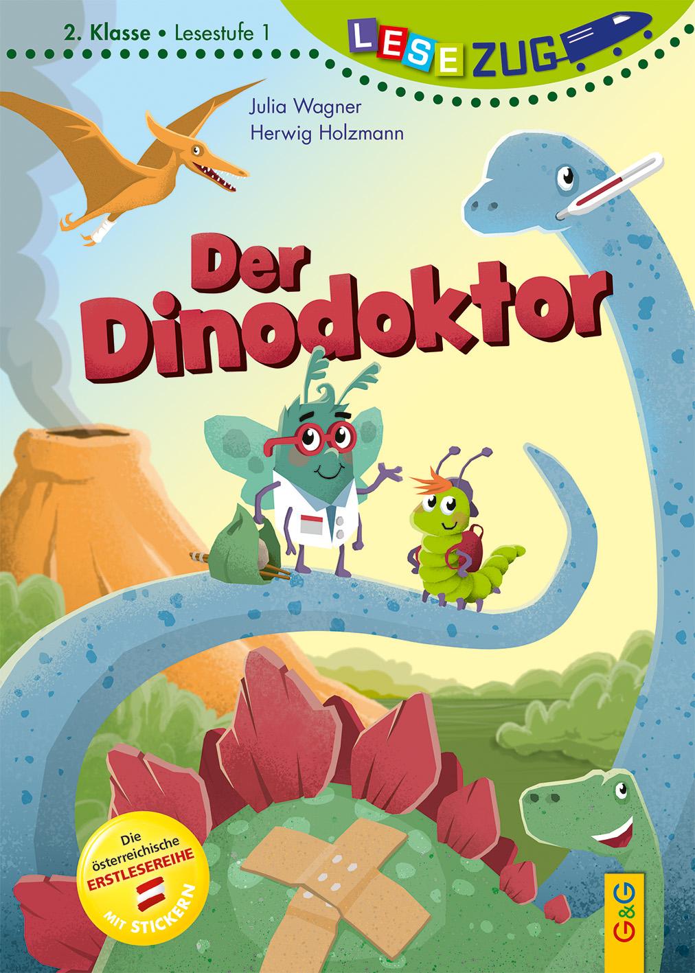 Vorderes Coverbild LESEZUG/2. Klasse - Lesestufe 1: Der Dinodoktor