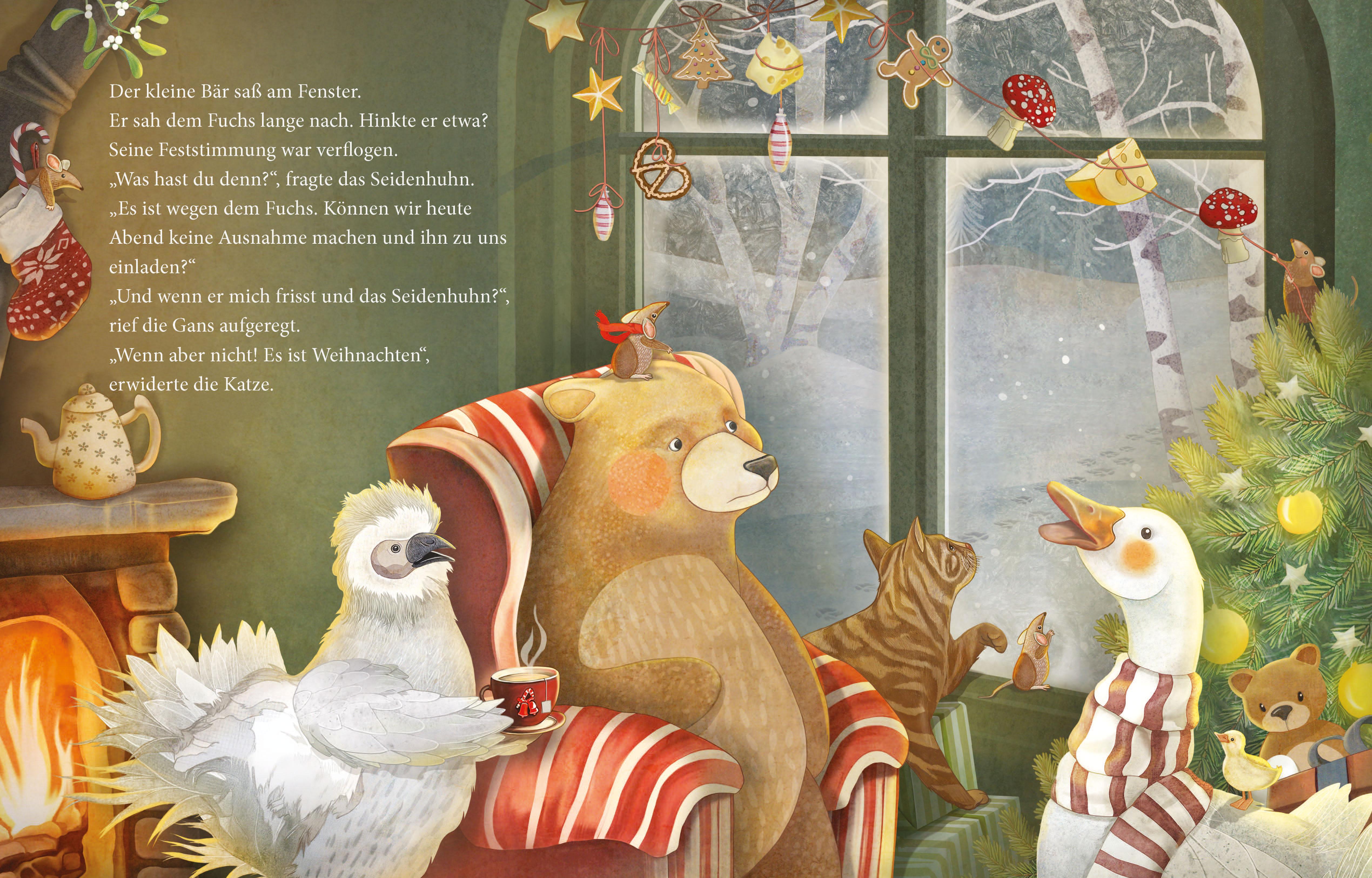 Beispielinhalt (Bild) Der kleine Bär und die Weihnachtsfreude