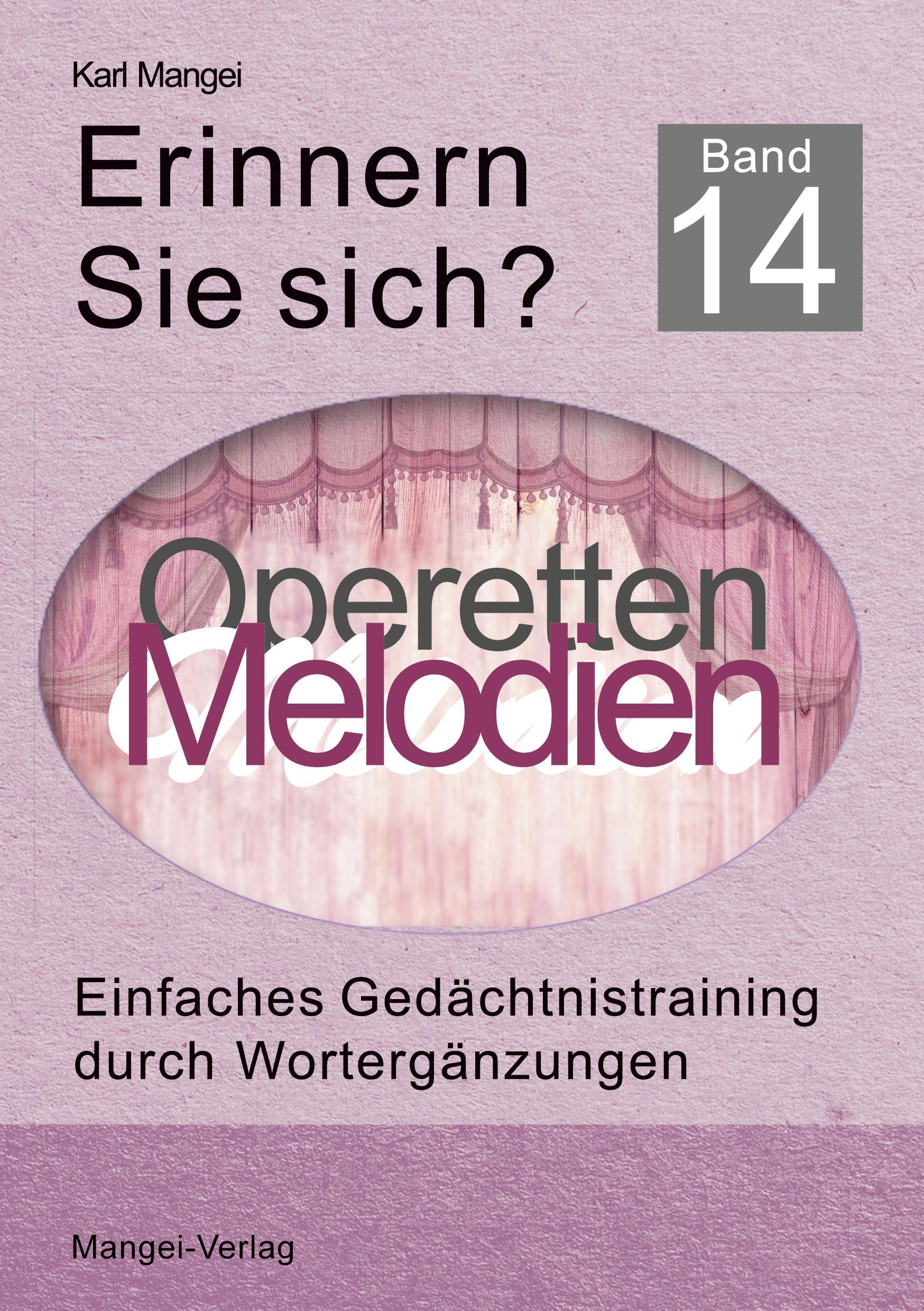 Vorderes Coverbild Erinnern Sie sich? Operetten