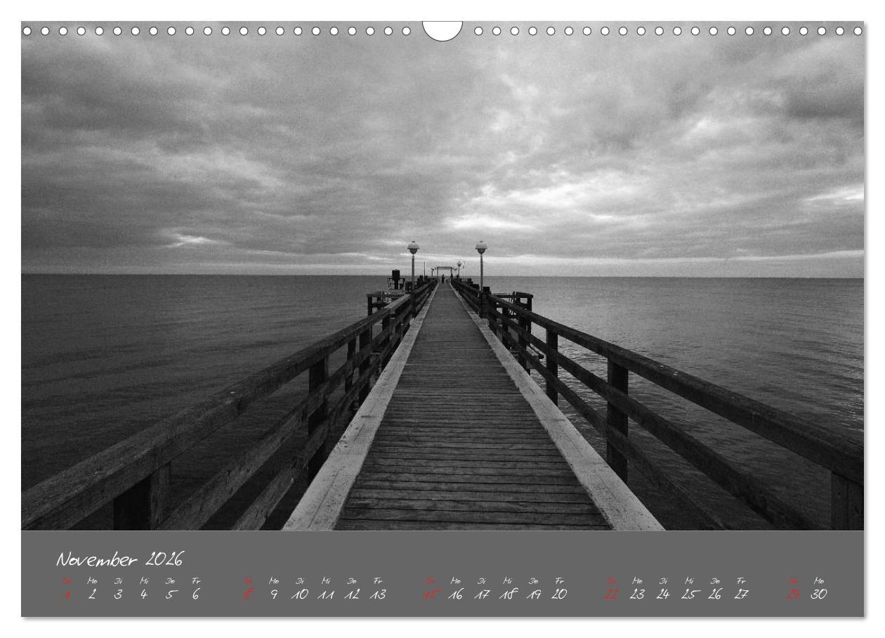 Beispielinhalt (Bild) Wege zum Meer (Wandkalender 2026 DIN A3 quer), CALVENDO Monatskalender