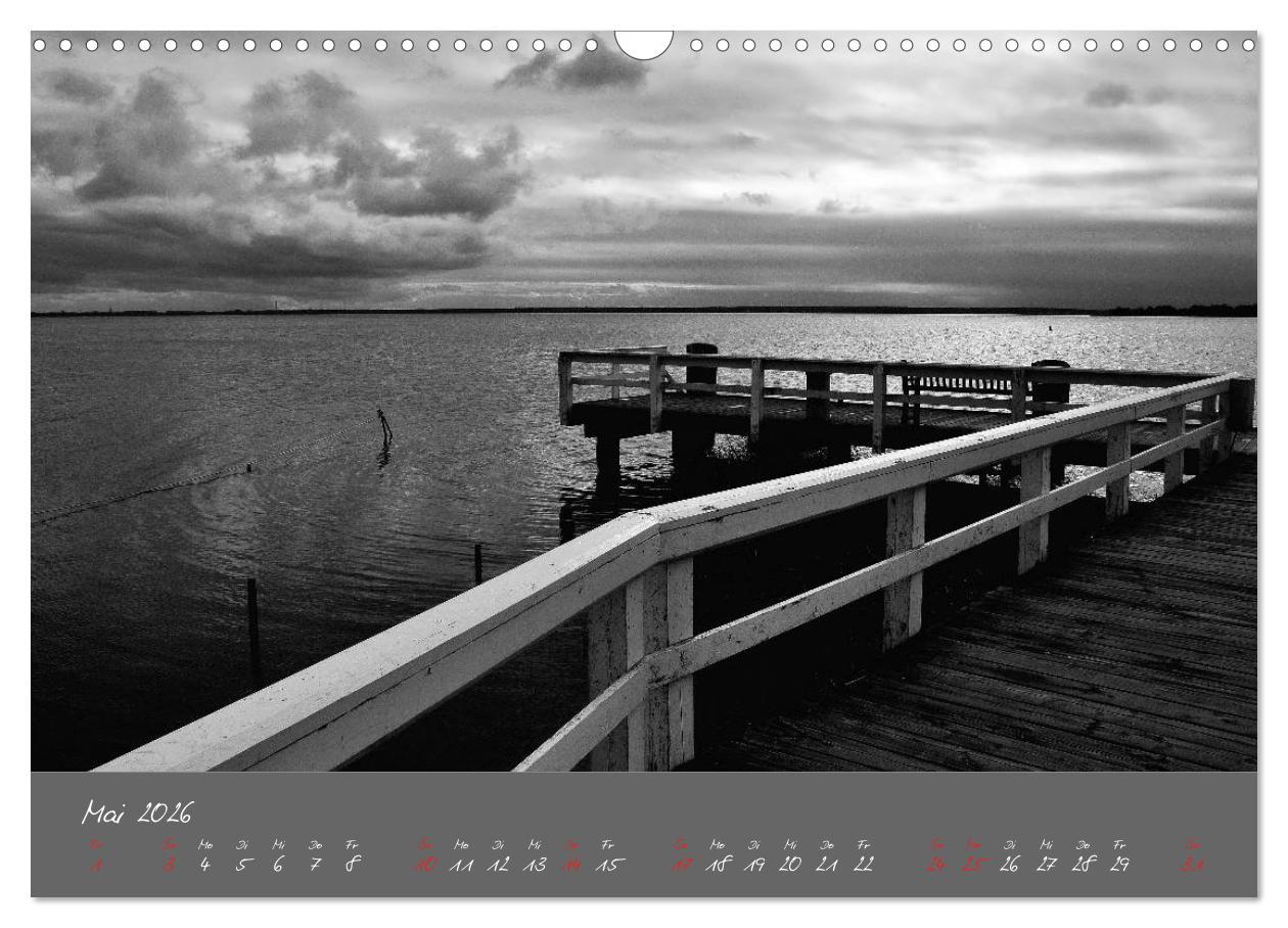 Beispielinhalt (Bild) Wege zum Meer (Wandkalender 2026 DIN A3 quer), CALVENDO Monatskalender