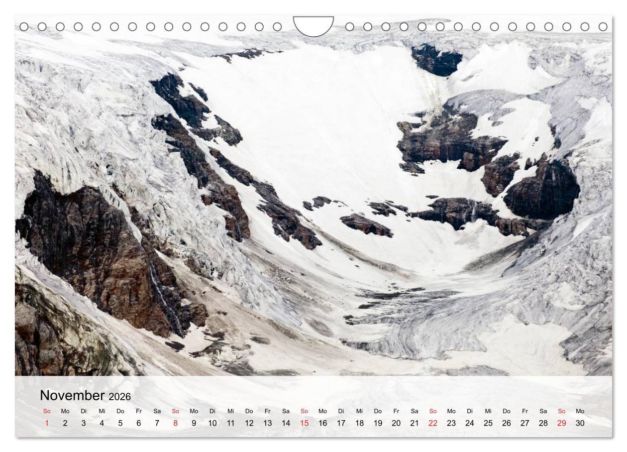 Beispielinhalt (Bild) Alpen (Wandkalender 2026 DIN A4 quer), CALVENDO Monatskalender