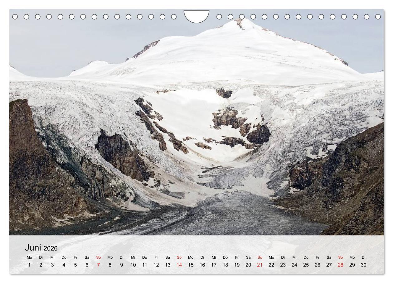 Beispielinhalt (Bild) Alpen (Wandkalender 2026 DIN A4 quer), CALVENDO Monatskalender