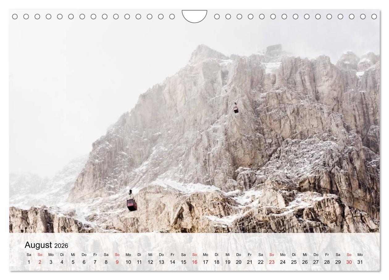 Beispielinhalt (Bild) Alpen (Wandkalender 2026 DIN A4 quer), CALVENDO Monatskalender