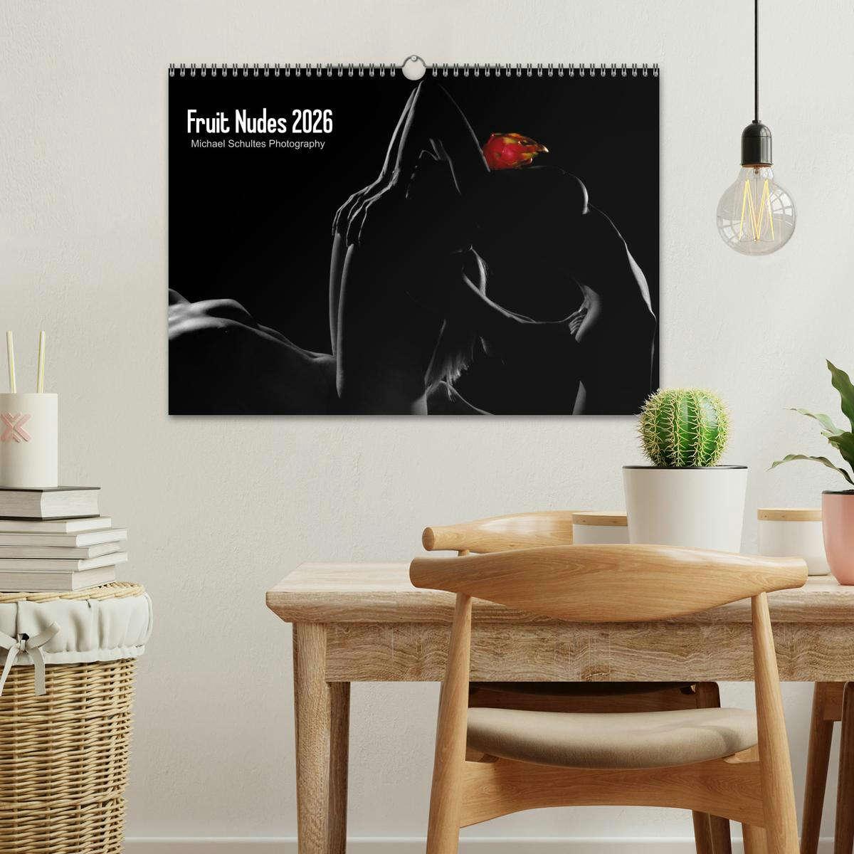 Beispielinhalt (Bild) Fruit Nudes 2026 (Wandkalender 2026 DIN A3 quer), CALVENDO Monatskalender