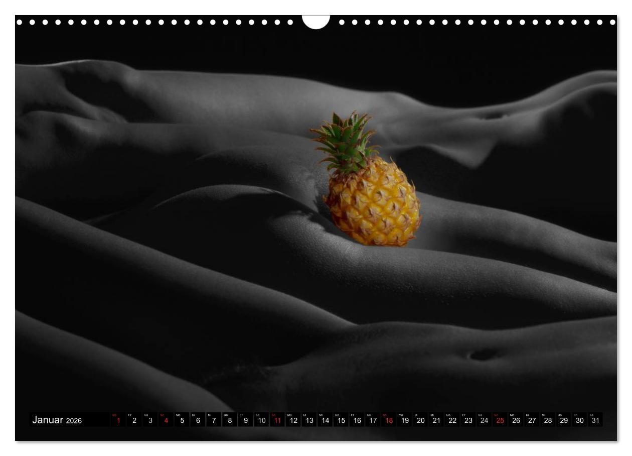 Beispielinhalt (Bild) Fruit Nudes 2026 (Wandkalender 2026 DIN A3 quer), CALVENDO Monatskalender