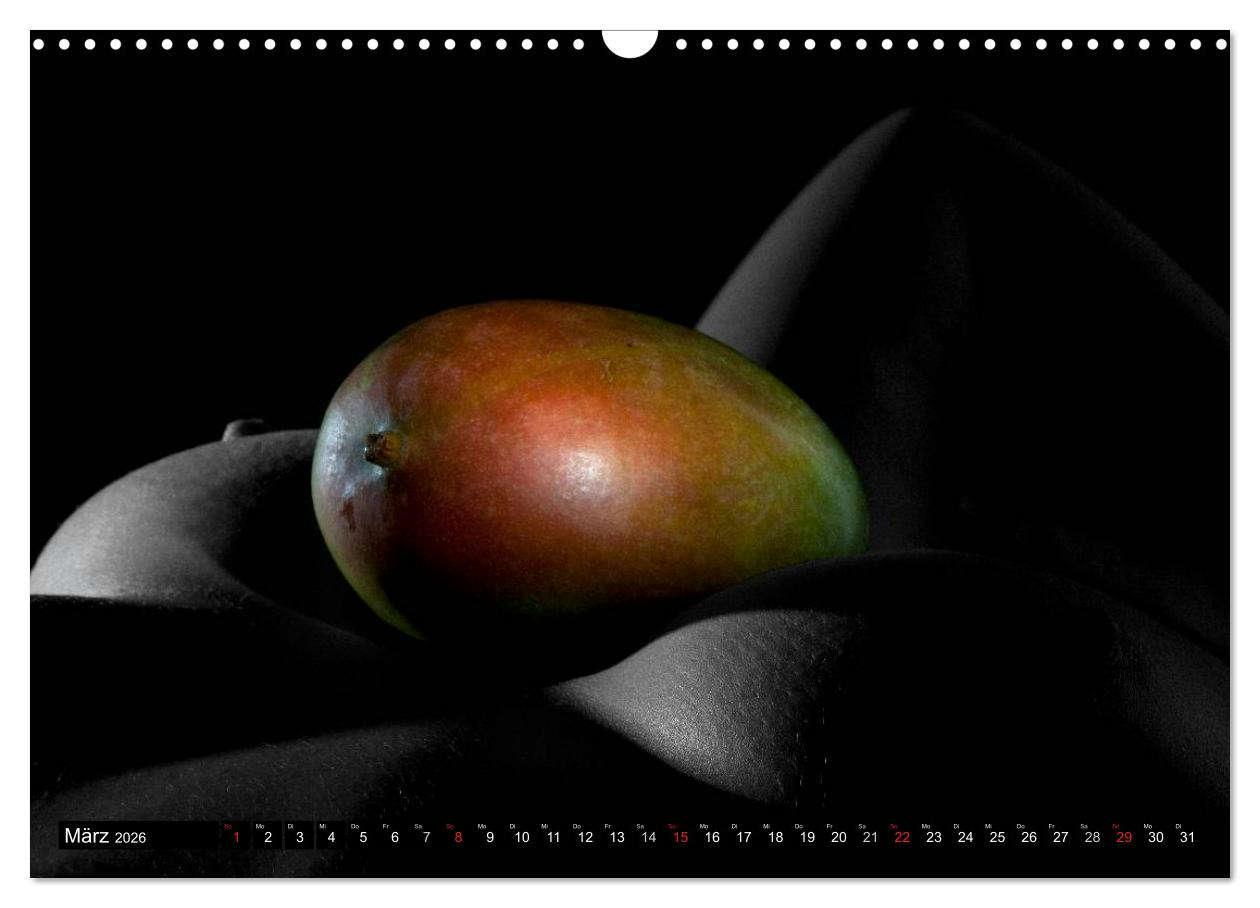 Beispielinhalt (Bild) Fruit Nudes 2026 (Wandkalender 2026 DIN A3 quer), CALVENDO Monatskalender