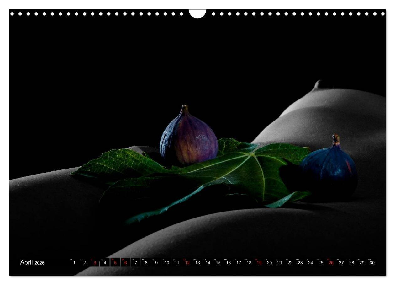Beispielinhalt (Bild) Fruit Nudes 2026 (Wandkalender 2026 DIN A3 quer), CALVENDO Monatskalender
