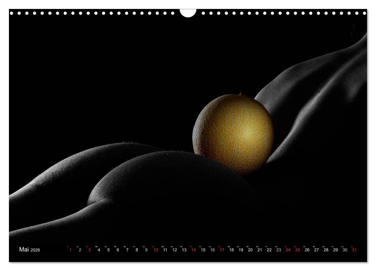 Beispielinhalt (Bild) Fruit Nudes 2026 (Wandkalender 2026 DIN A3 quer), CALVENDO Monatskalender