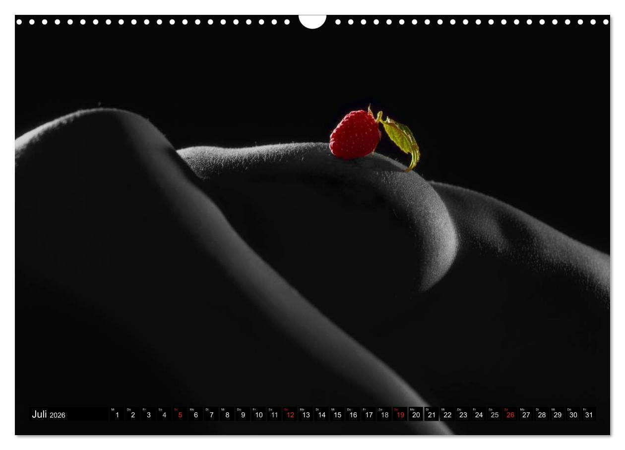 Beispielinhalt (Bild) Fruit Nudes 2026 (Wandkalender 2026 DIN A3 quer), CALVENDO Monatskalender