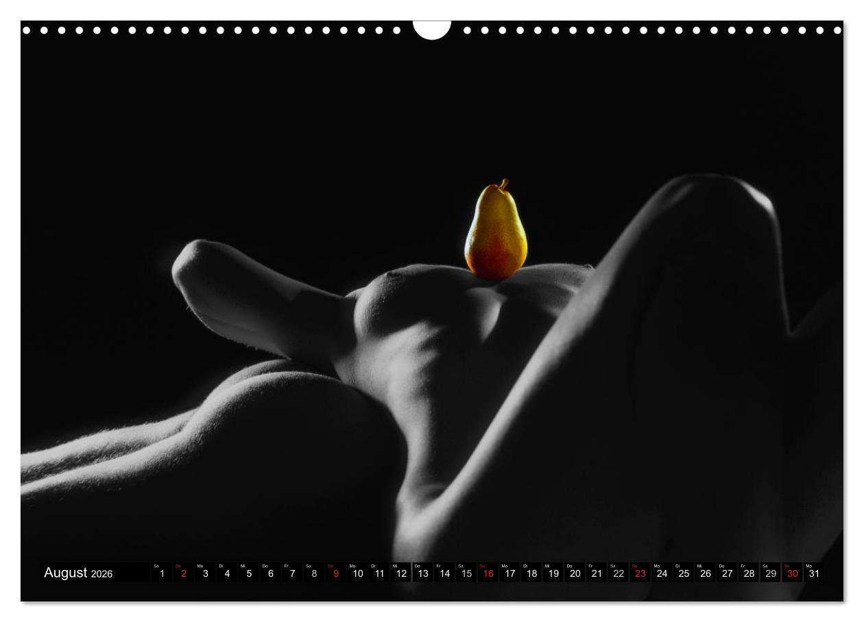 Beispielinhalt (Bild) Fruit Nudes 2026 (Wandkalender 2026 DIN A3 quer), CALVENDO Monatskalender