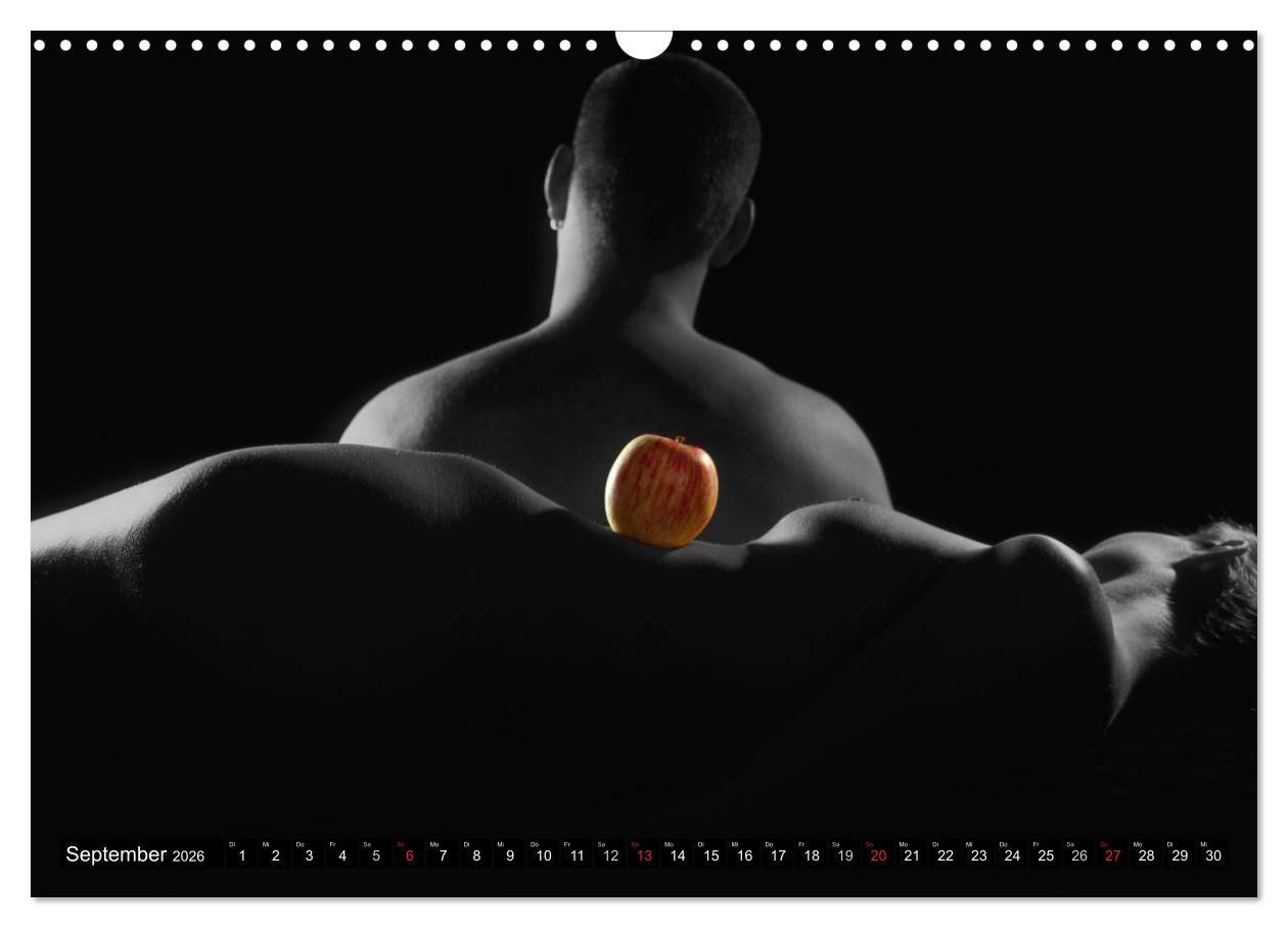 Beispielinhalt (Bild) Fruit Nudes 2026 (Wandkalender 2026 DIN A3 quer), CALVENDO Monatskalender