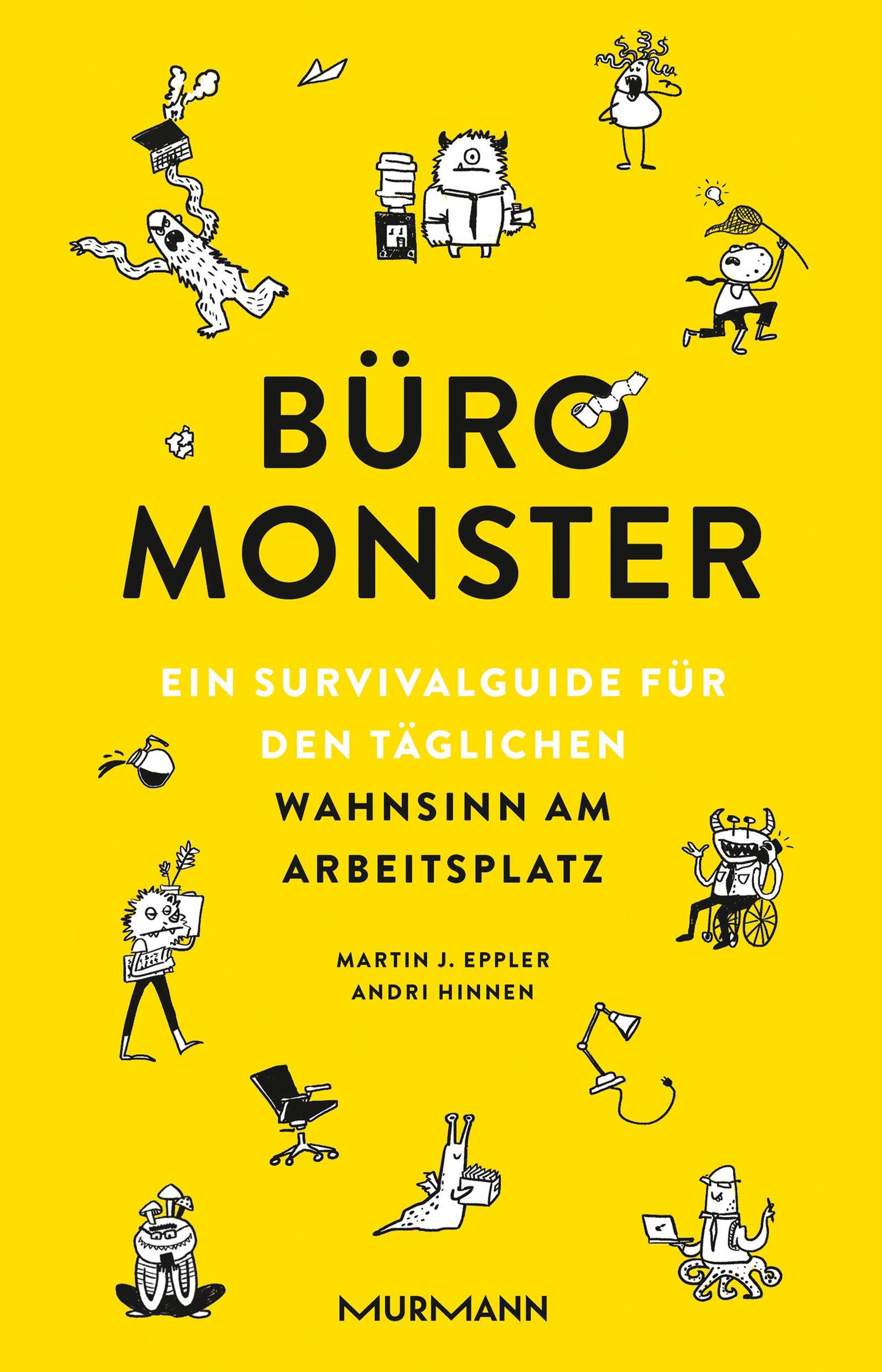 Vorderes Coverbild Büromonster.