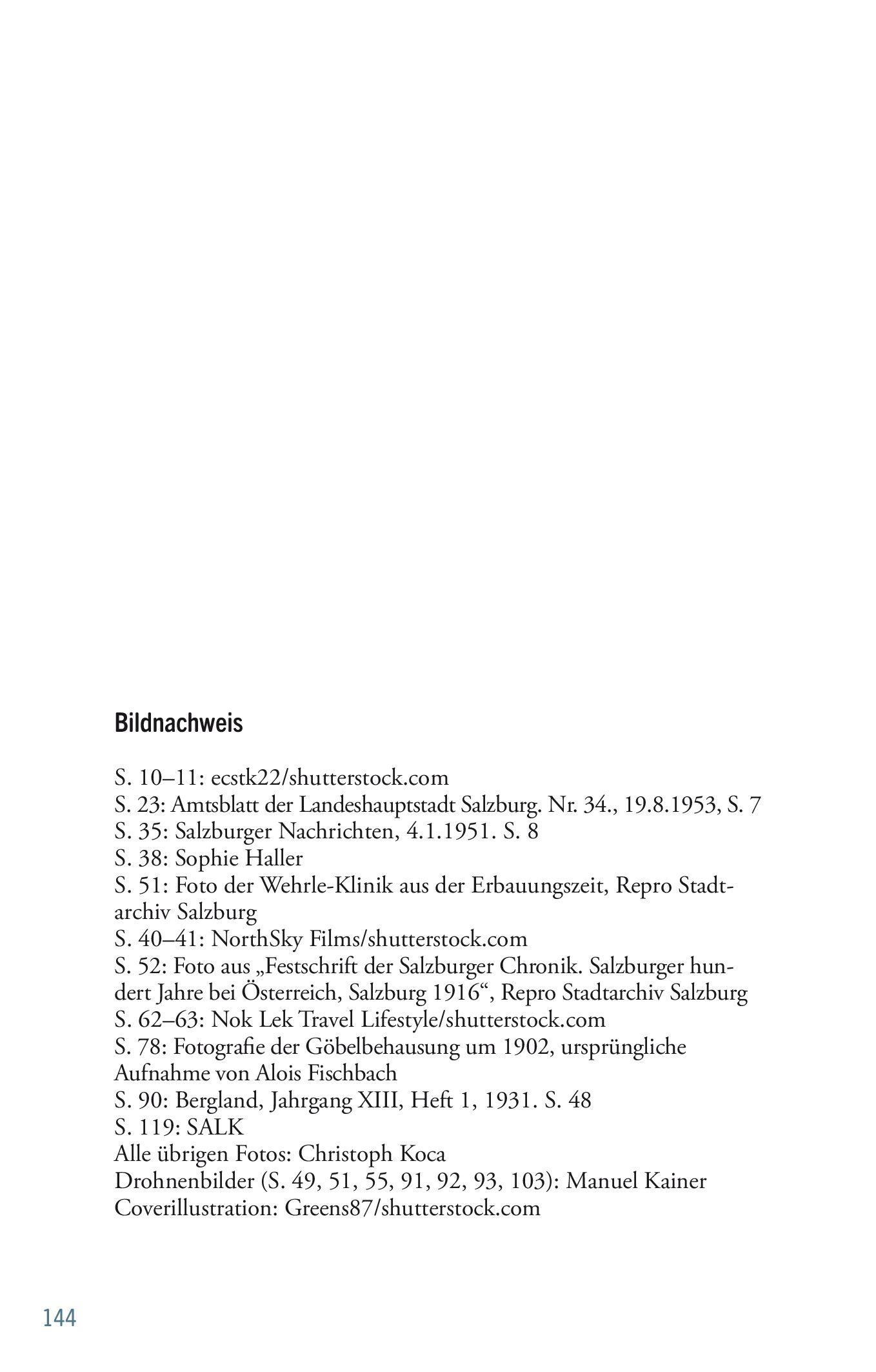 Beispielinhalt (Bild) 30 x Salzburg zum Staunen