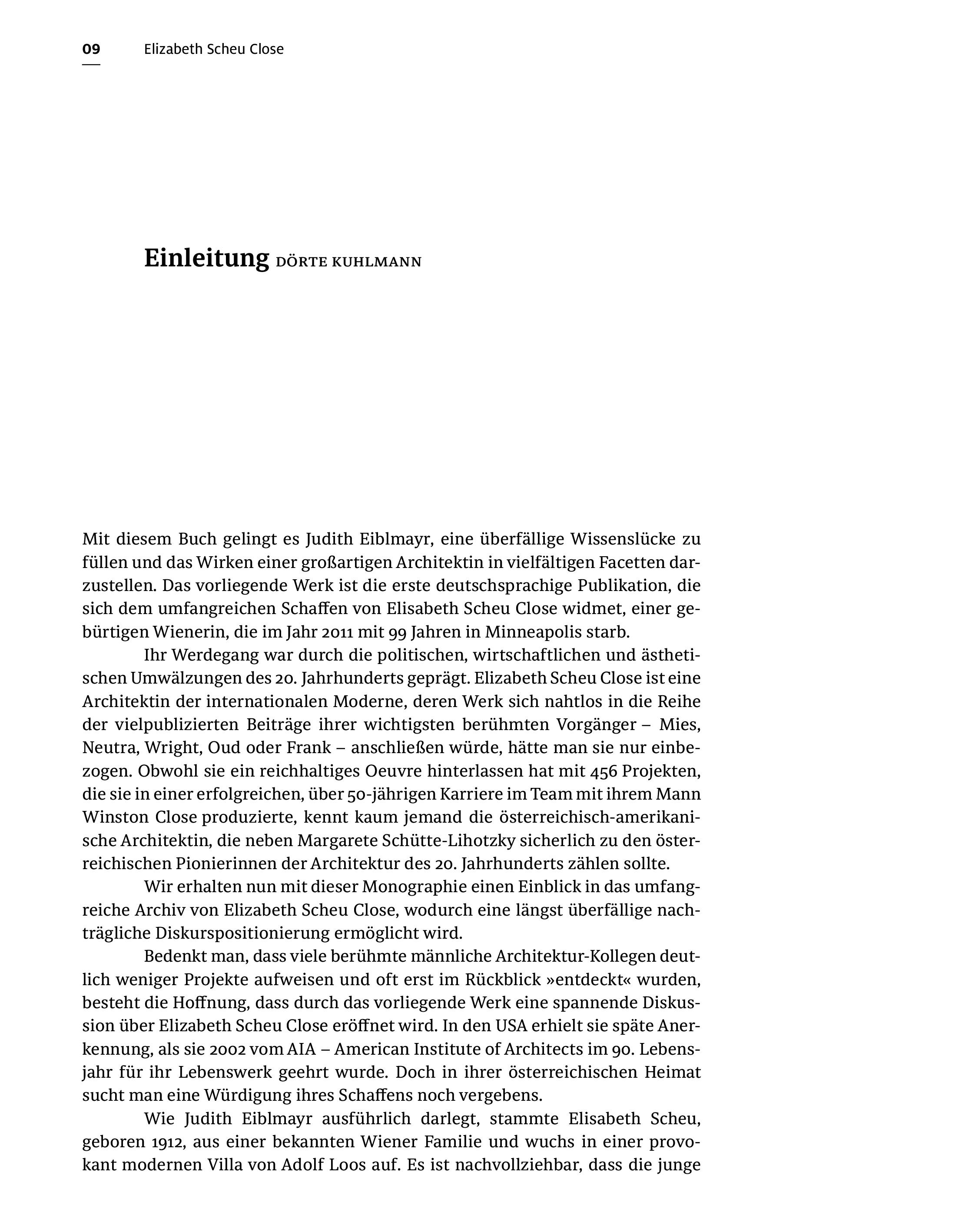 Beispielinhalt (Bild) Elizabeth Scheu Close