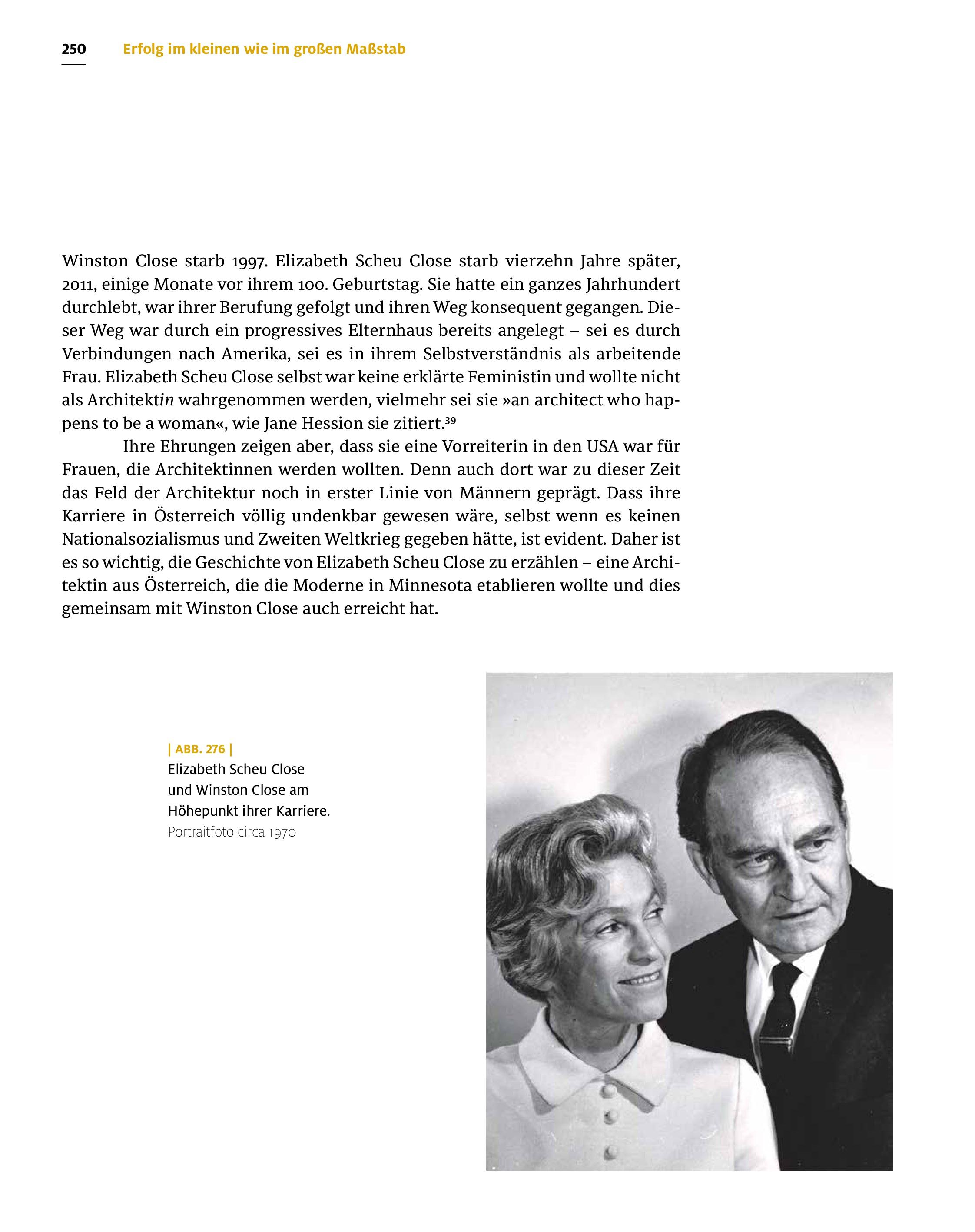 Beispielinhalt (Bild) Elizabeth Scheu Close