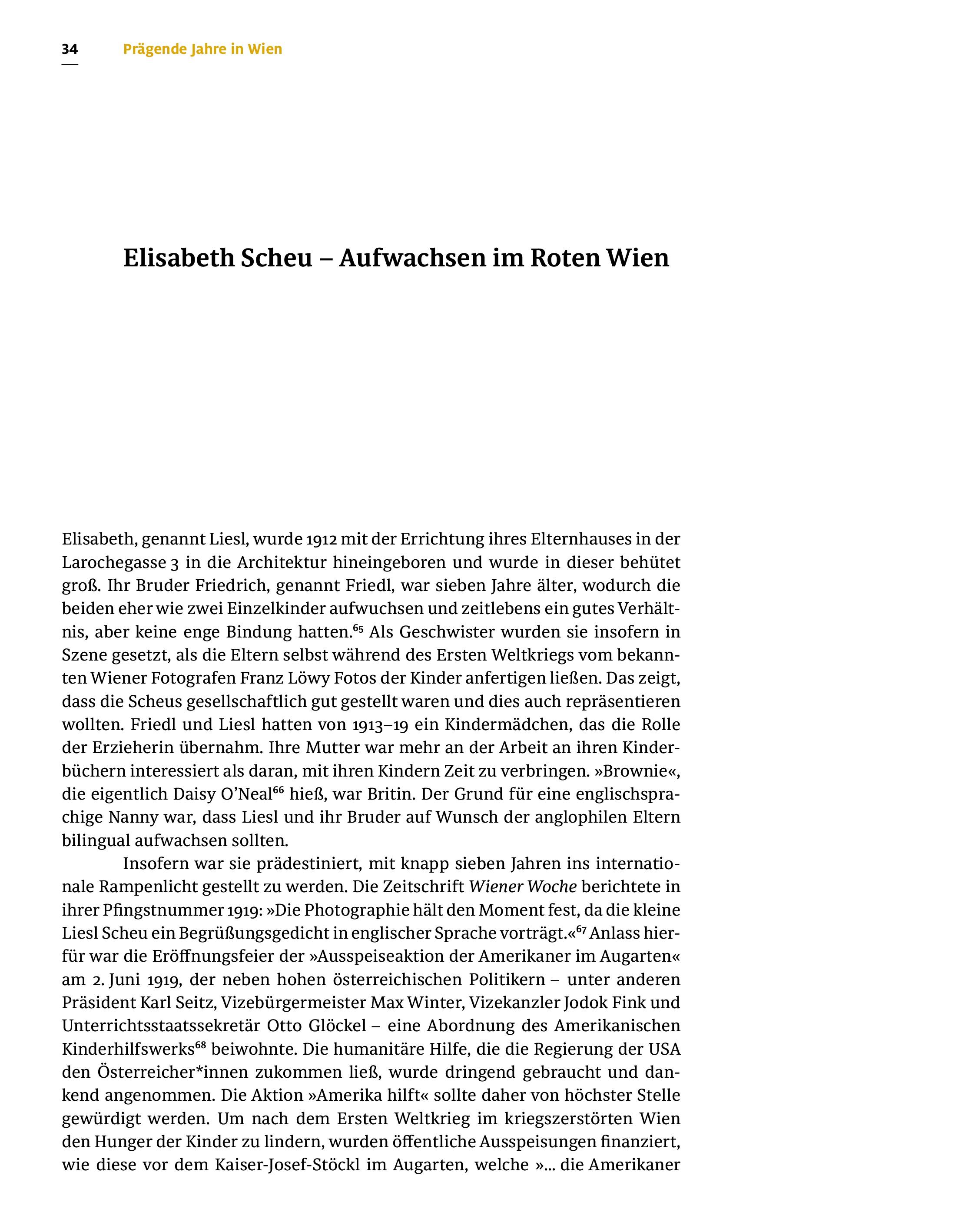 Beispielinhalt (Bild) Elizabeth Scheu Close