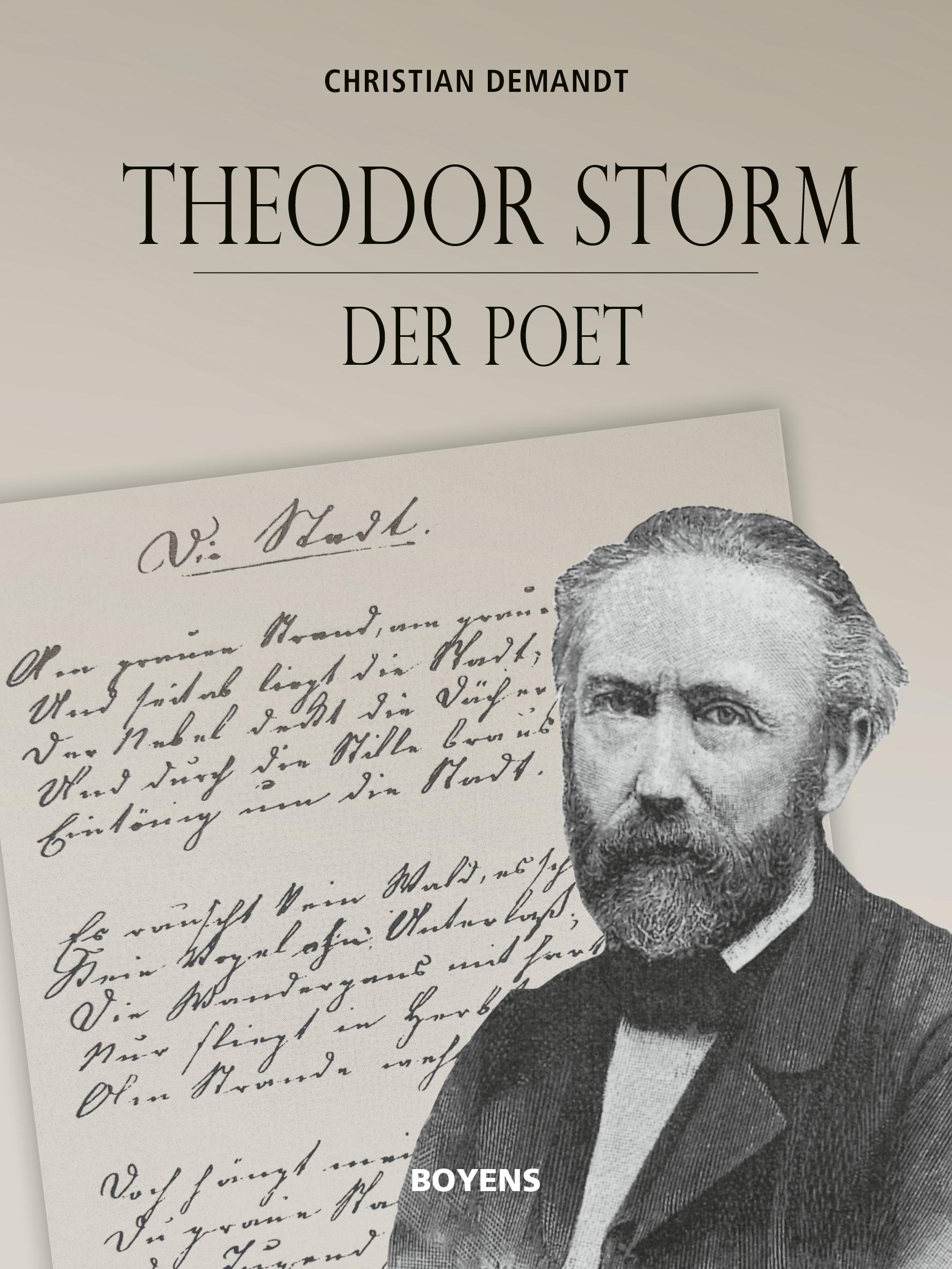 Vorderes Coverbild Theodor Storm - der Poet