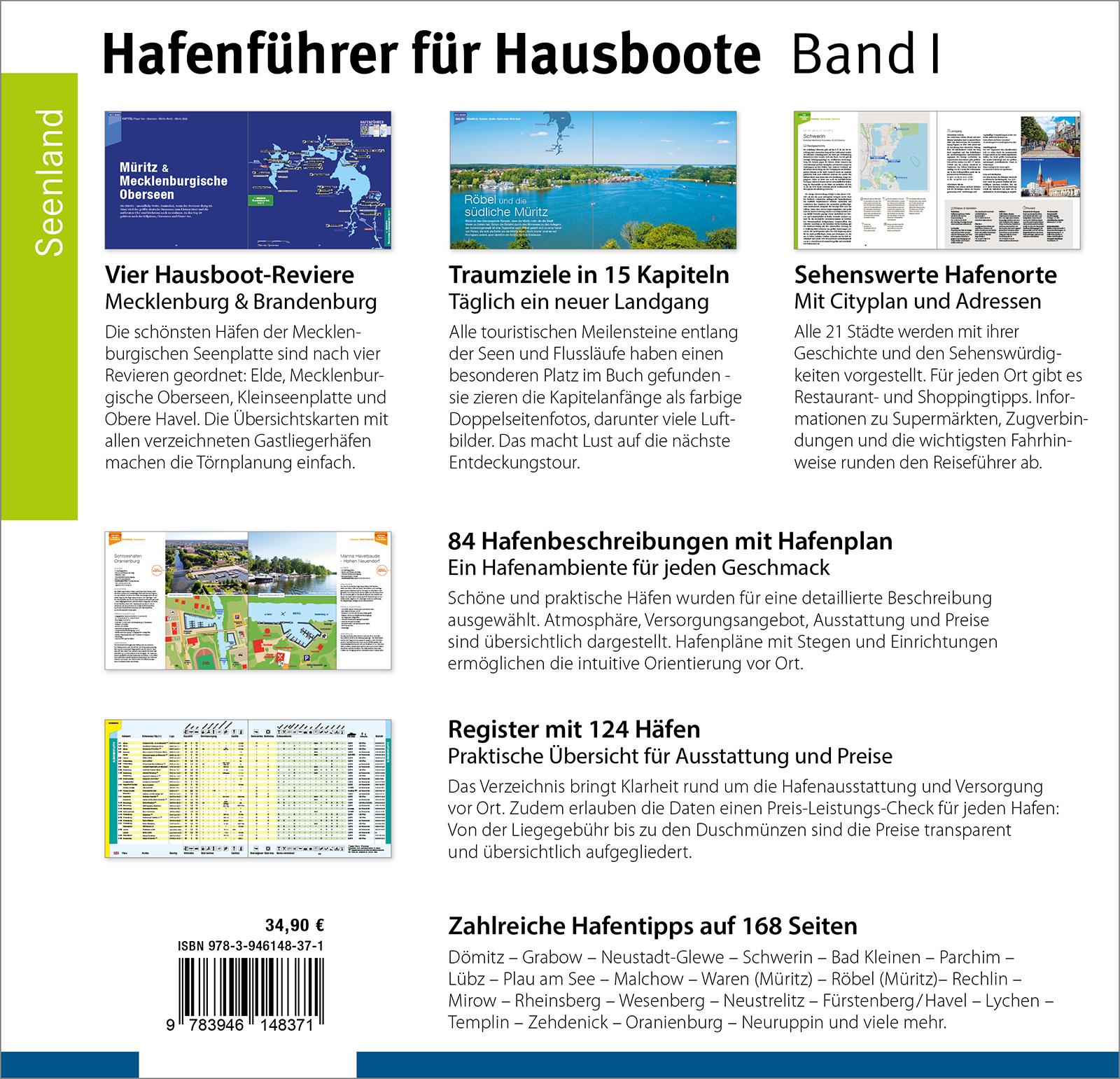 Beispielinhalt (Bild) Hafenführer für Hausboote