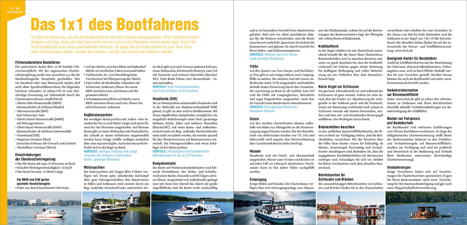 Beispielinhalt (Bild) Hafenführer für Hausboote