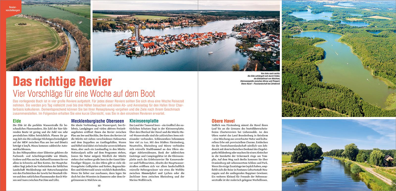 Beispielinhalt (Bild) Hafenführer für Hausboote