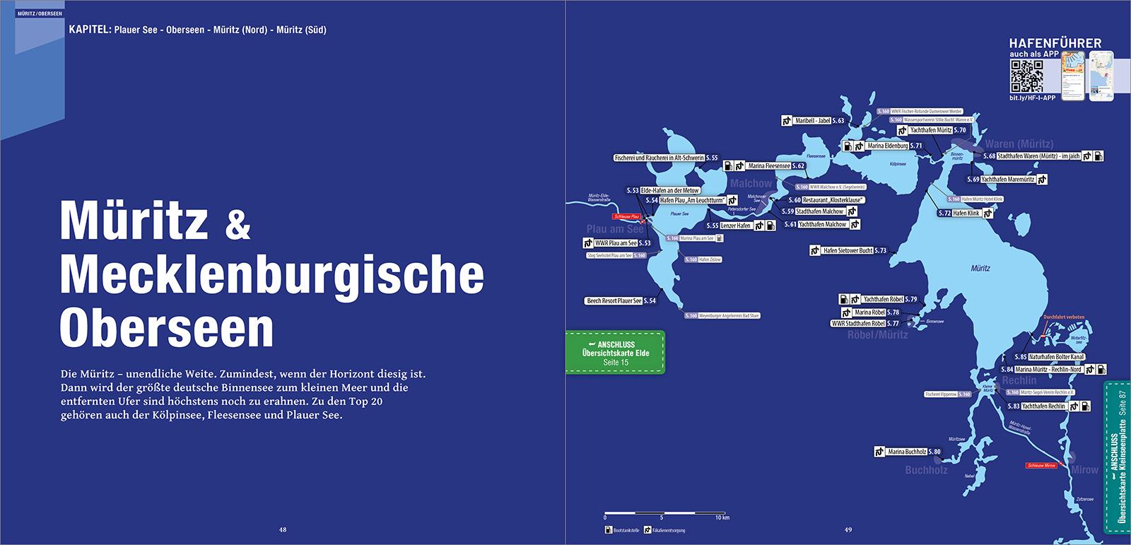 Beispielinhalt (Bild) Hafenführer für Hausboote