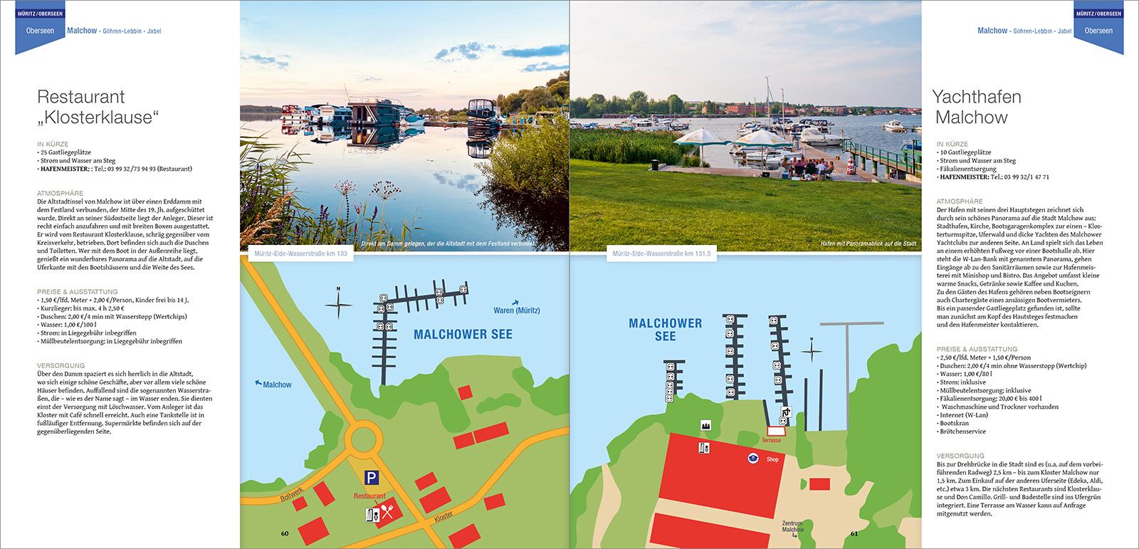 Beispielinhalt (Bild) Hafenführer für Hausboote