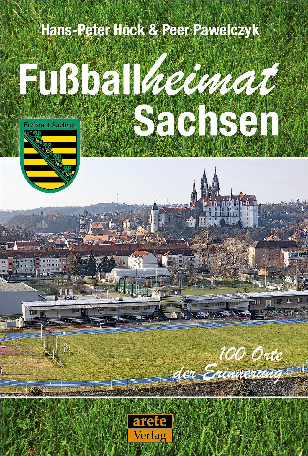 Vorderes Coverbild Fußballheimat Sachsen