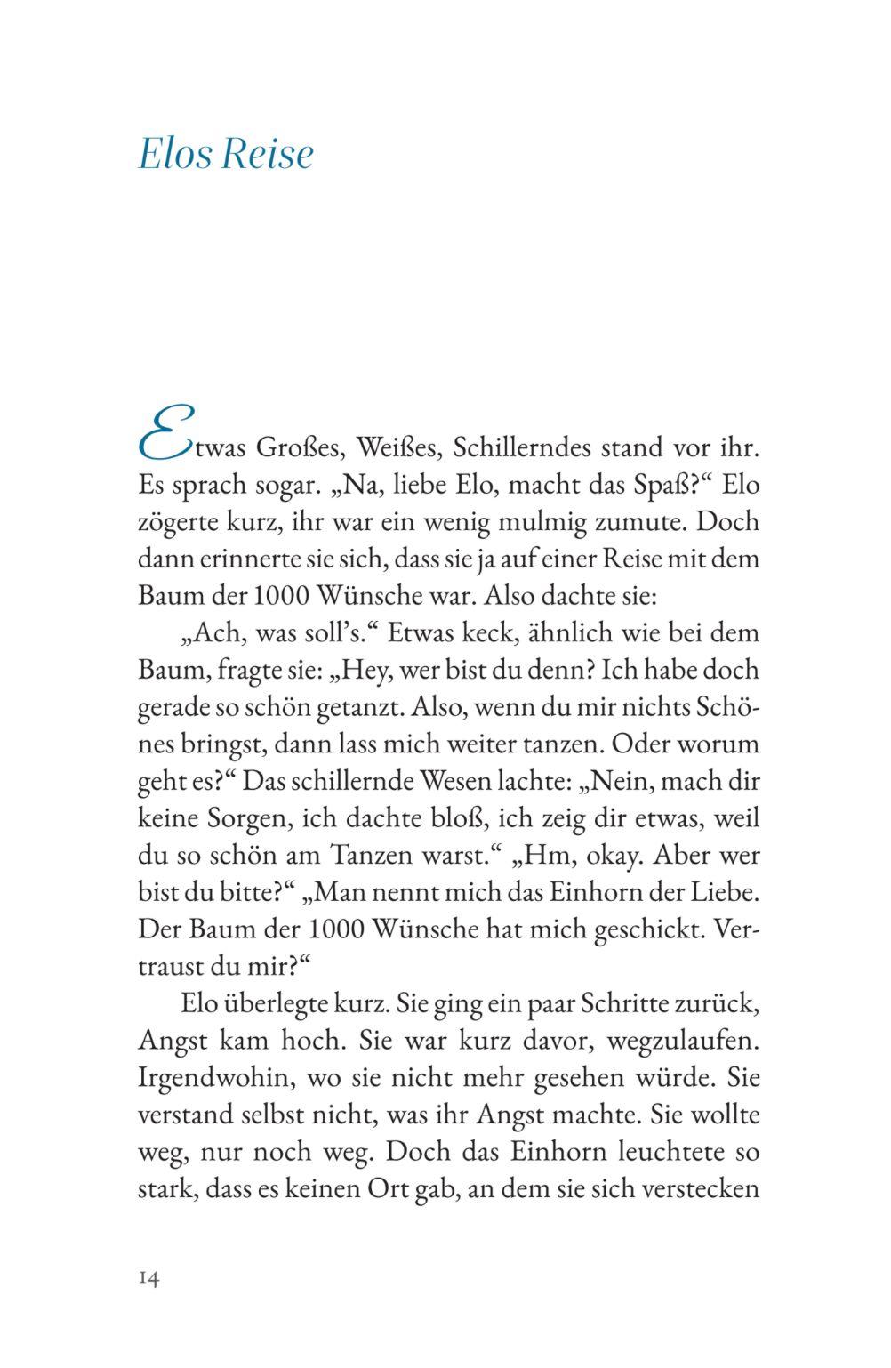 Beispielinhalt (Bild) Der Baum, der 1000 Wünsche trägt