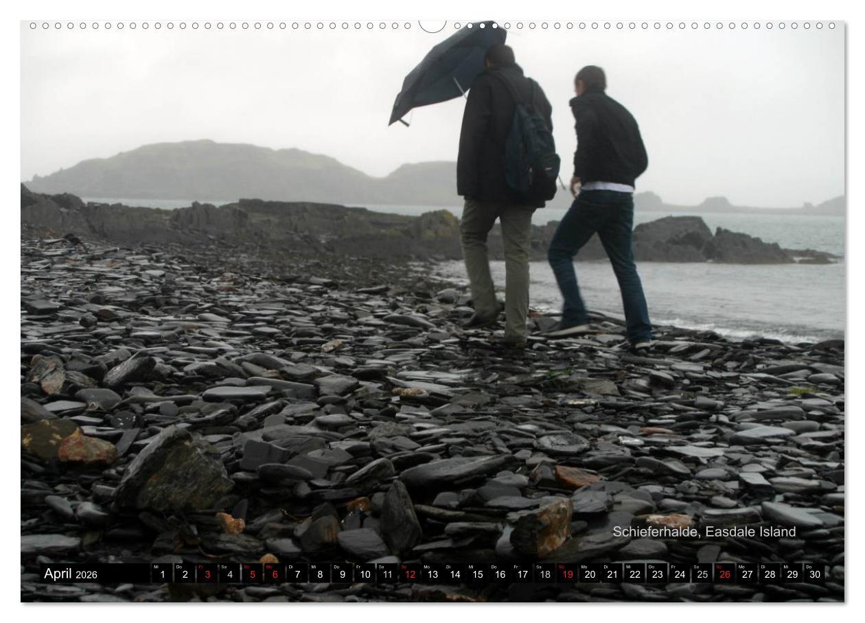 Beispielinhalt (Bild) Schottland und Edinburgh (hochwertiger Premium Wandkalender 2026 DIN A2 quer), Kunstdruck in Hochglanz