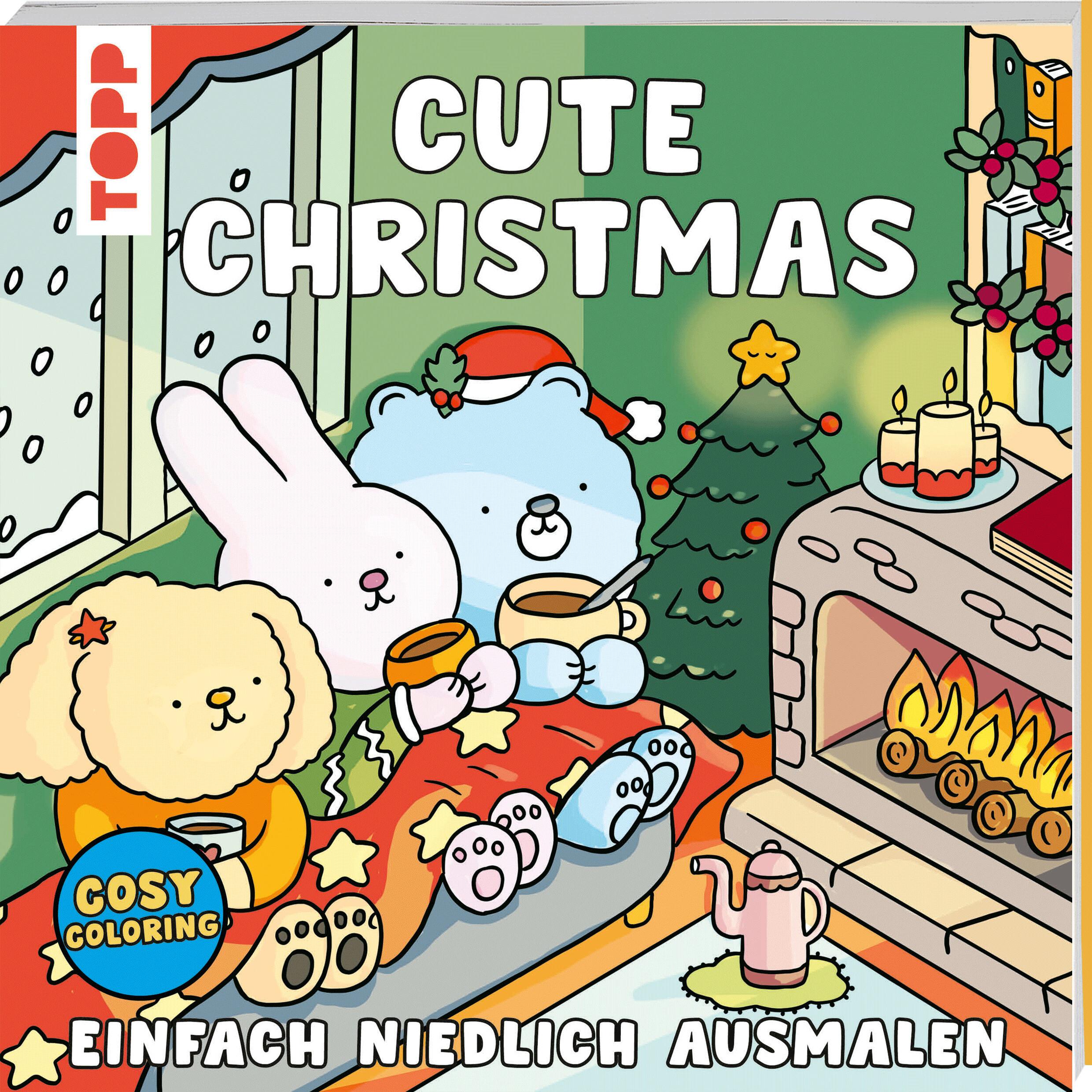 Vorderes Coverbild Cosy Coloring - Cute Christmas