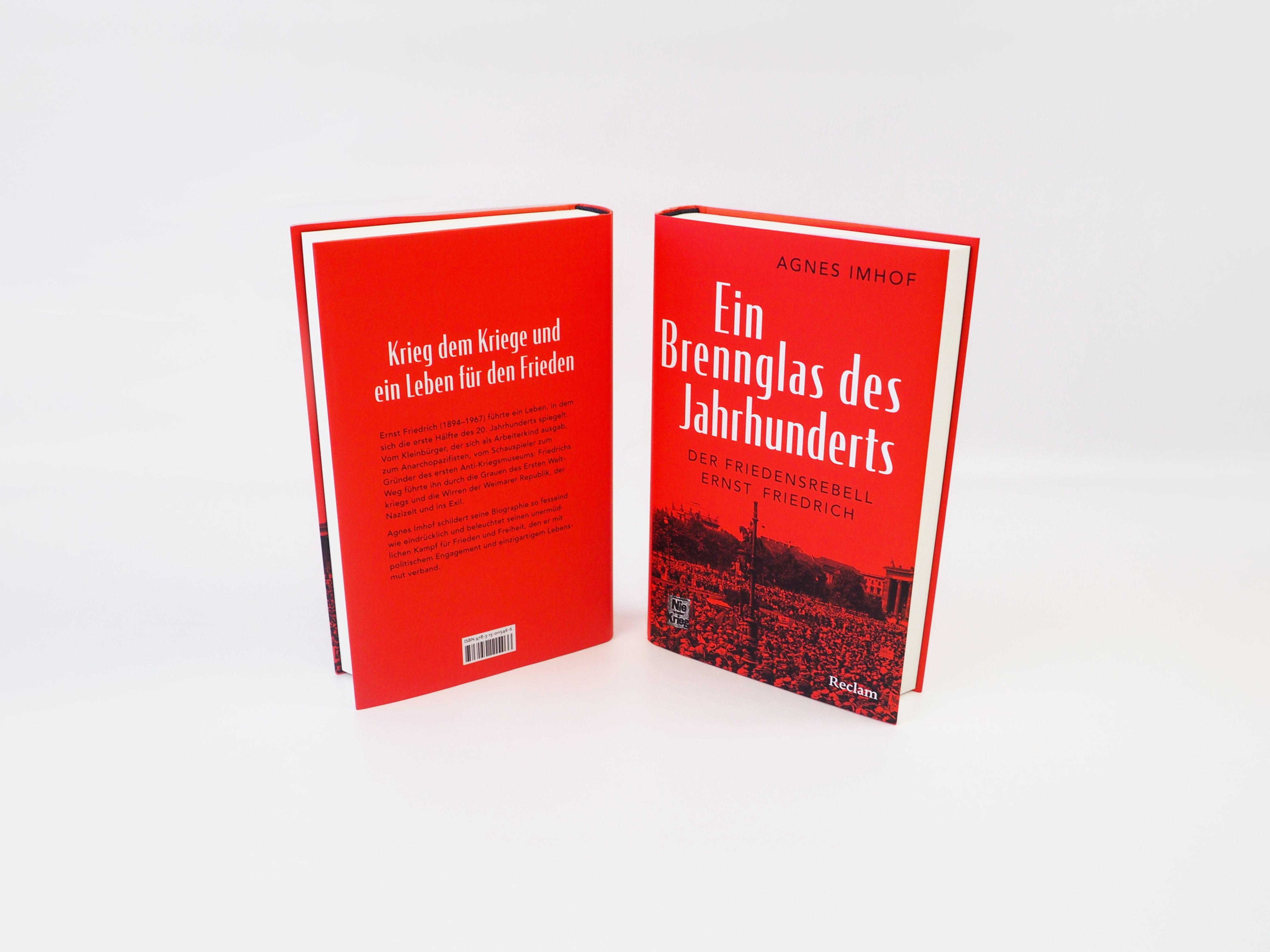 Beispielinhalt (Bild) Ein Brennglas des Jahrhunderts. Der Friedensrebell Ernst Friedrich