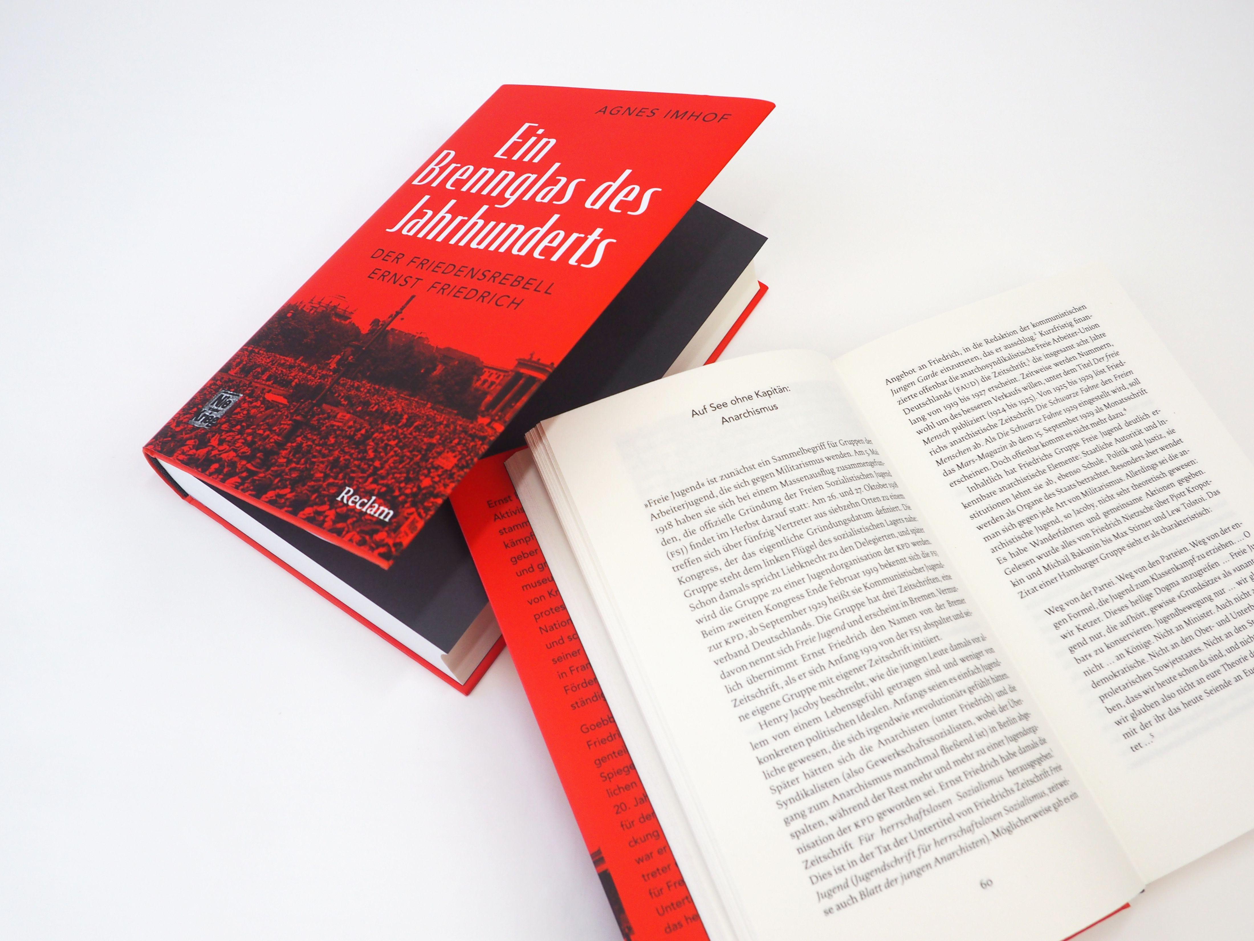 Beispielinhalt (Bild) Ein Brennglas des Jahrhunderts. Der Friedensrebell Ernst Friedrich