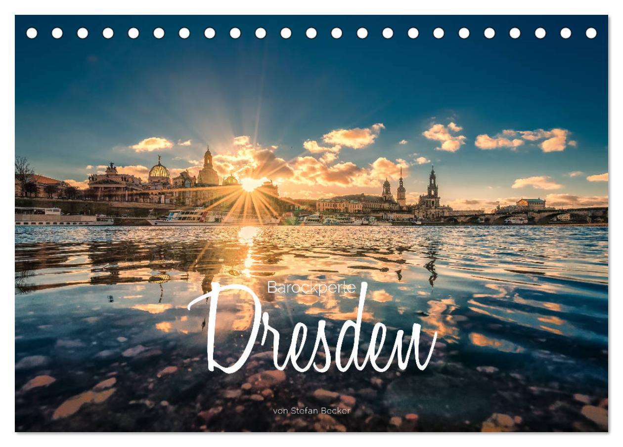 Vorderes Coverbild Barockperle Dresden (Tischkalender 2026 DIN A5 quer), CALVENDO Monatskalender