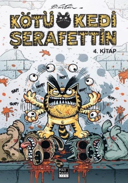 Vorderes Coverbild Kötü Kedi Serafettin 4. Kitap